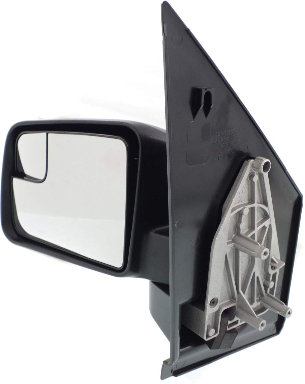 Garage-Pro Manual Glass Driver Side Mirror Compatible with 2011-2013 Ford Transit Connect - Textured Black Blind Spot Mirror for Enhanced Safety & Visibility (Perfect for Urban Driving, Parking & Towing)