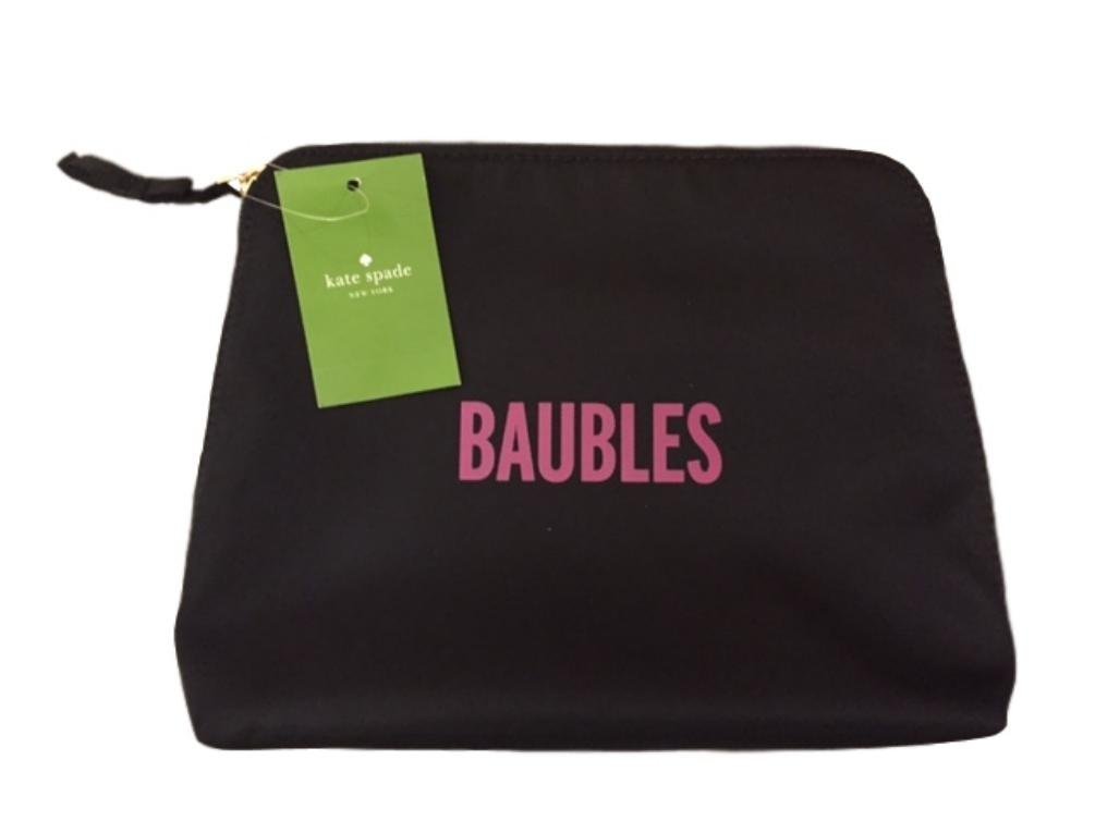 Kate Spade 'Baubles' Jewelry & Cosmetic Pouch Bag - Perfect for Travel, Makeup Storage & Organizing Accessories