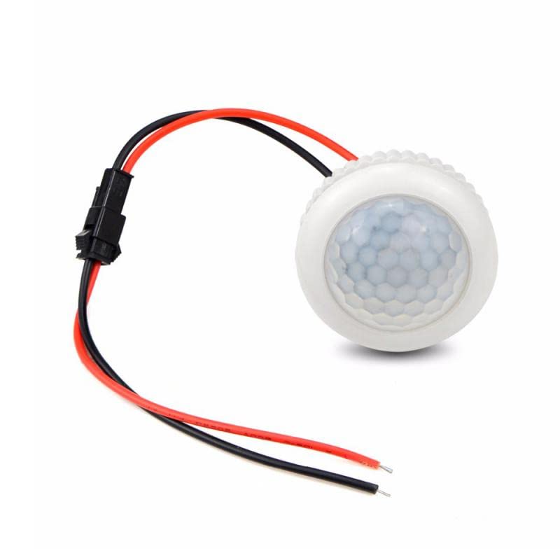 Mini PIR Motion Sensor Switch 220V - Auto Light for Closet & Hallway
