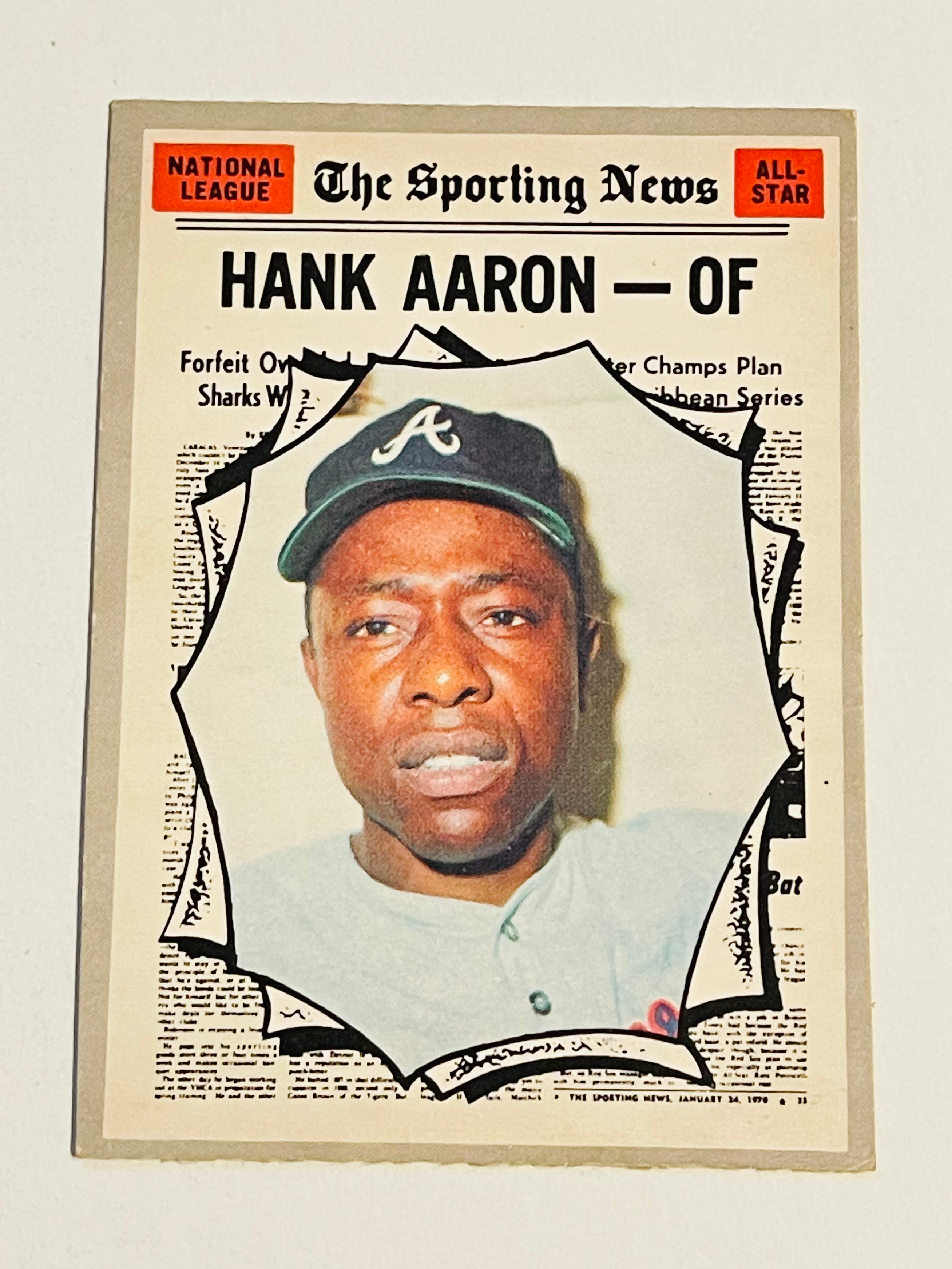 1970 Hank Aaron OPC Rare High Grade Baseball Card - Perfect for Collectors, Sports Memorabilia Enthusiasts & Investment