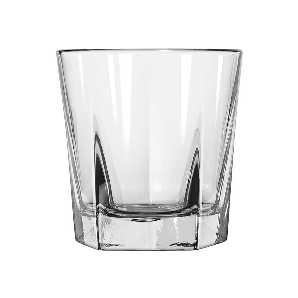 Libbey Inverness Duratuff 12.5 oz Double Old Fashioned Whiskey Glasses - Set of 4, Durable Barware for Cocktails, Bourbon, Scotch & Home Entertaining