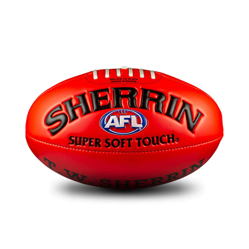 Sherrin Super Soft Touch Football - Premium Australian Football for Training & Games | Perfect for Kids, Beginners & Outdoor Sports Enthusiasts