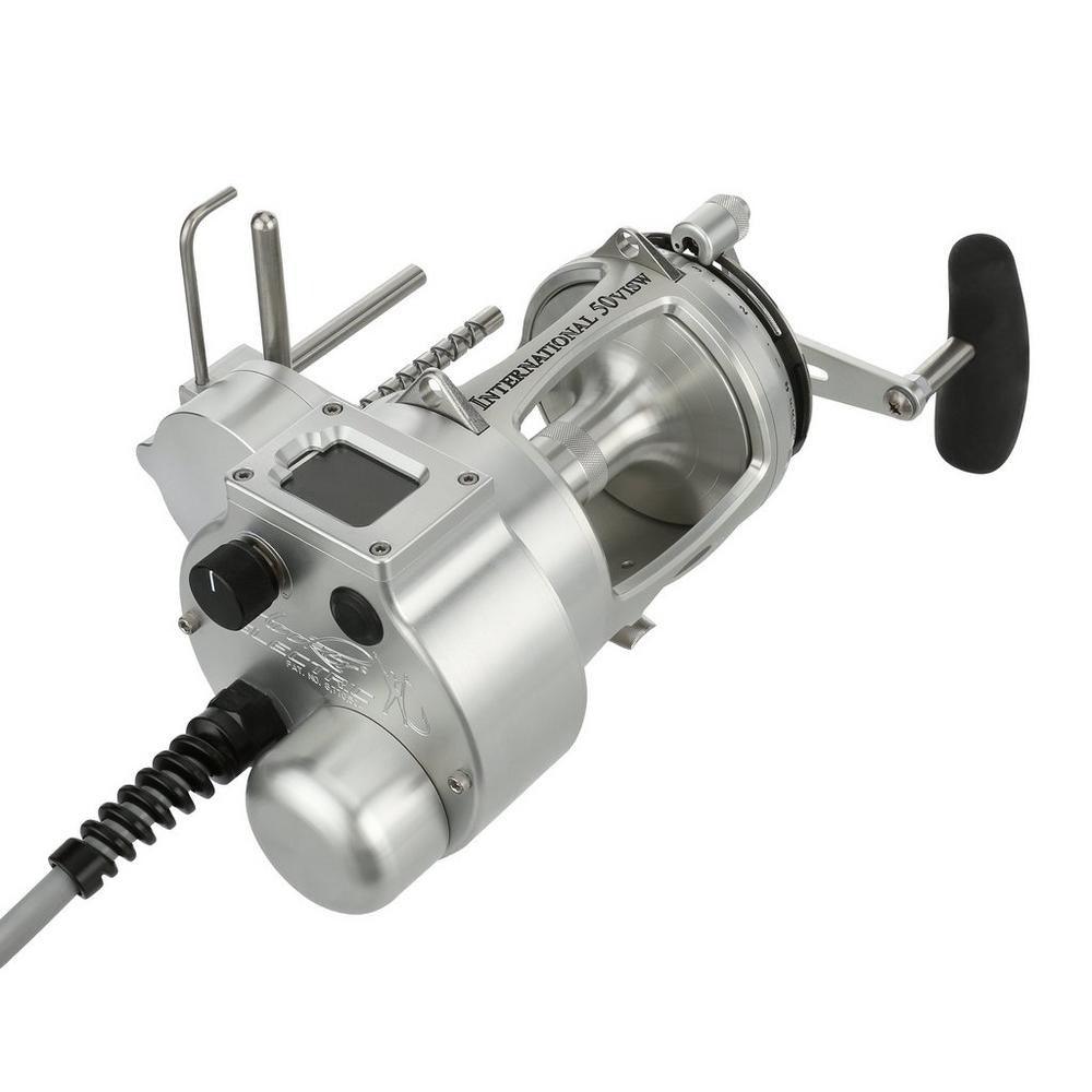 Penn International VI 80 1.5:1 Electric Autostop Conventional Fishing Reel - Saltwater & Freshwater Trolling, Deep Sea Fishing, Offshore Angling for Big Game Fish