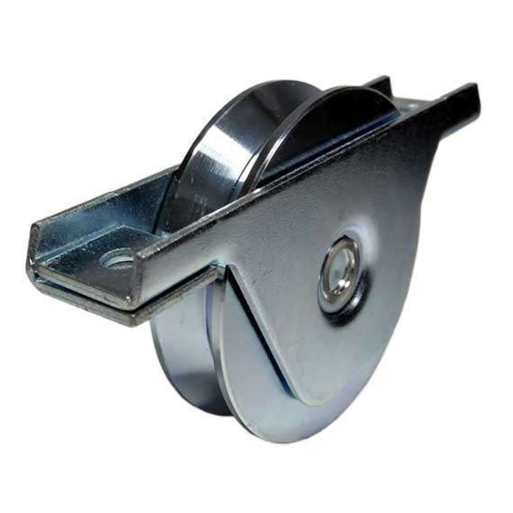 Heavy Duty Gate Roller Bearing Z/P Bracket - 4 Pack 400kg Capacity - Perfect for Sliding Gates, Fences & Industrial Doors