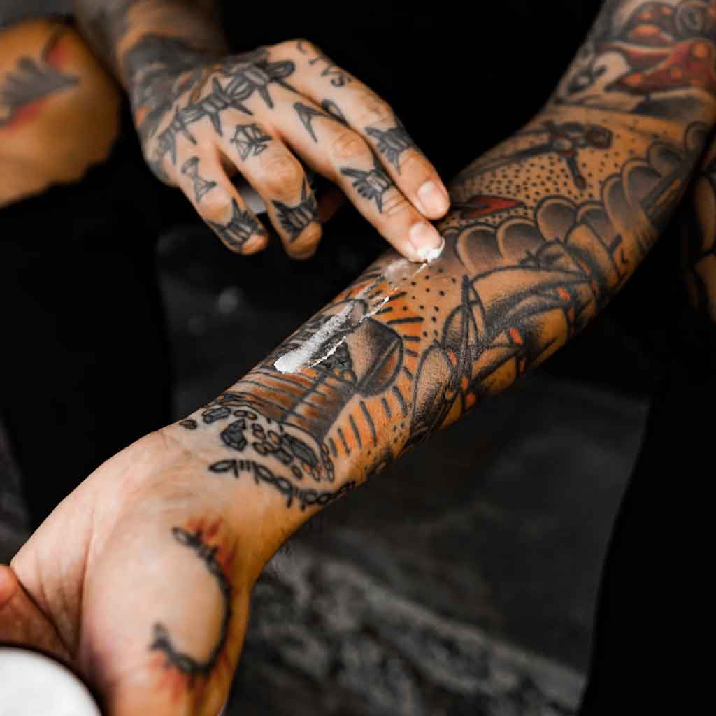 MadRabbit Tattoo Balm - Vanilla Coconut Scented Aftercare Lotion for Healing & Moisturizing New Tattoos | Vegan & Cruelty-Free Tattoo Care | Perfect for Post-Tattoo Healing & Skin Protection
