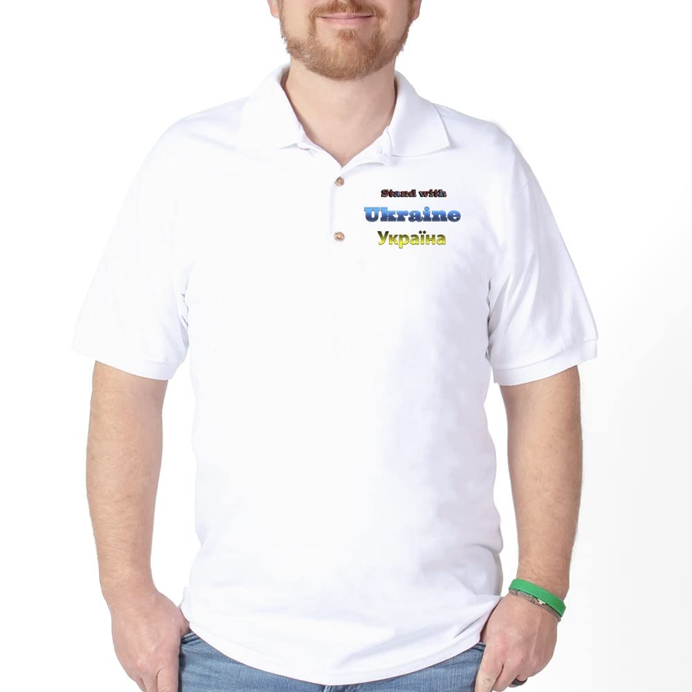 Ukraine Golf Shirt - Premium Pique Knit Polo for Men & Women | Perfect for Golfing, Casual Wear & Patriotic Events