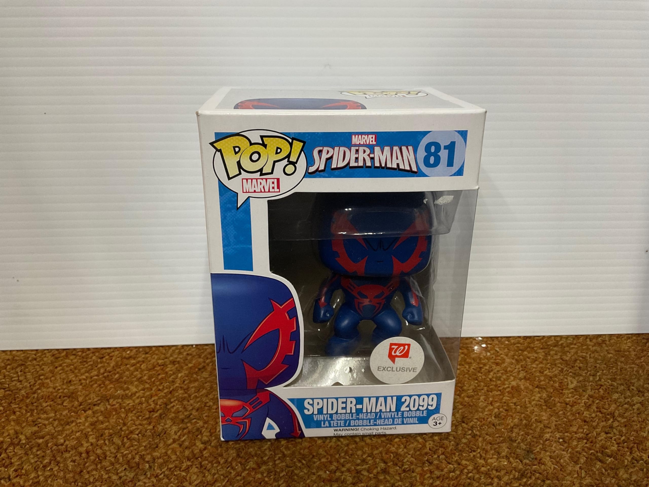 Funko Pop! Marvel Spider-Man 2099 #81 Exclusive Collectible Vinyl Figure - Perfect for Marvel Fans, Comic Book Collectors & Home Office Decor