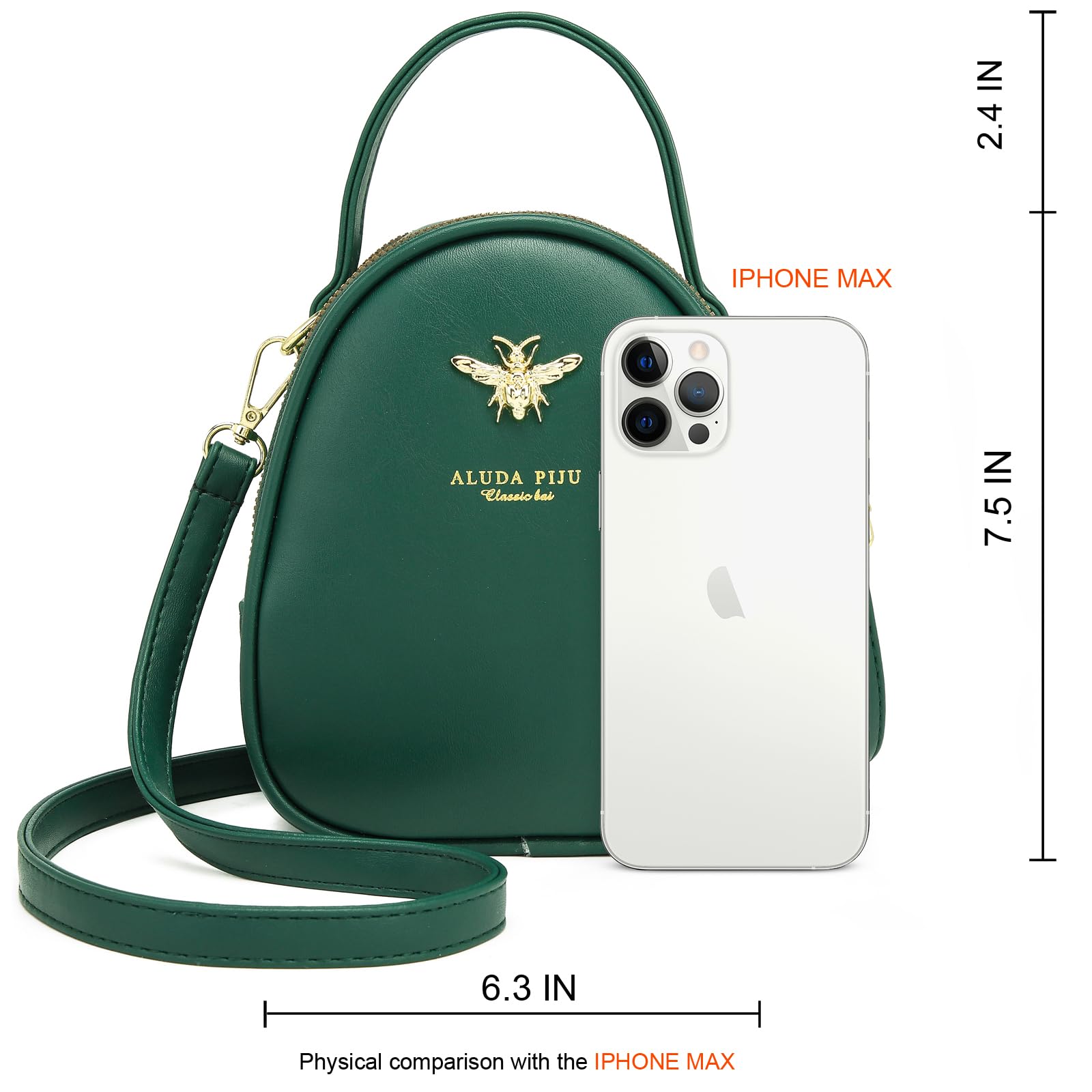 Stylish Women's Small Crossbody Bag - Fashionable Shoulder Purse & Messenger Handbag with Wallet - Perfect for Travel, Shopping, and Everyday Use