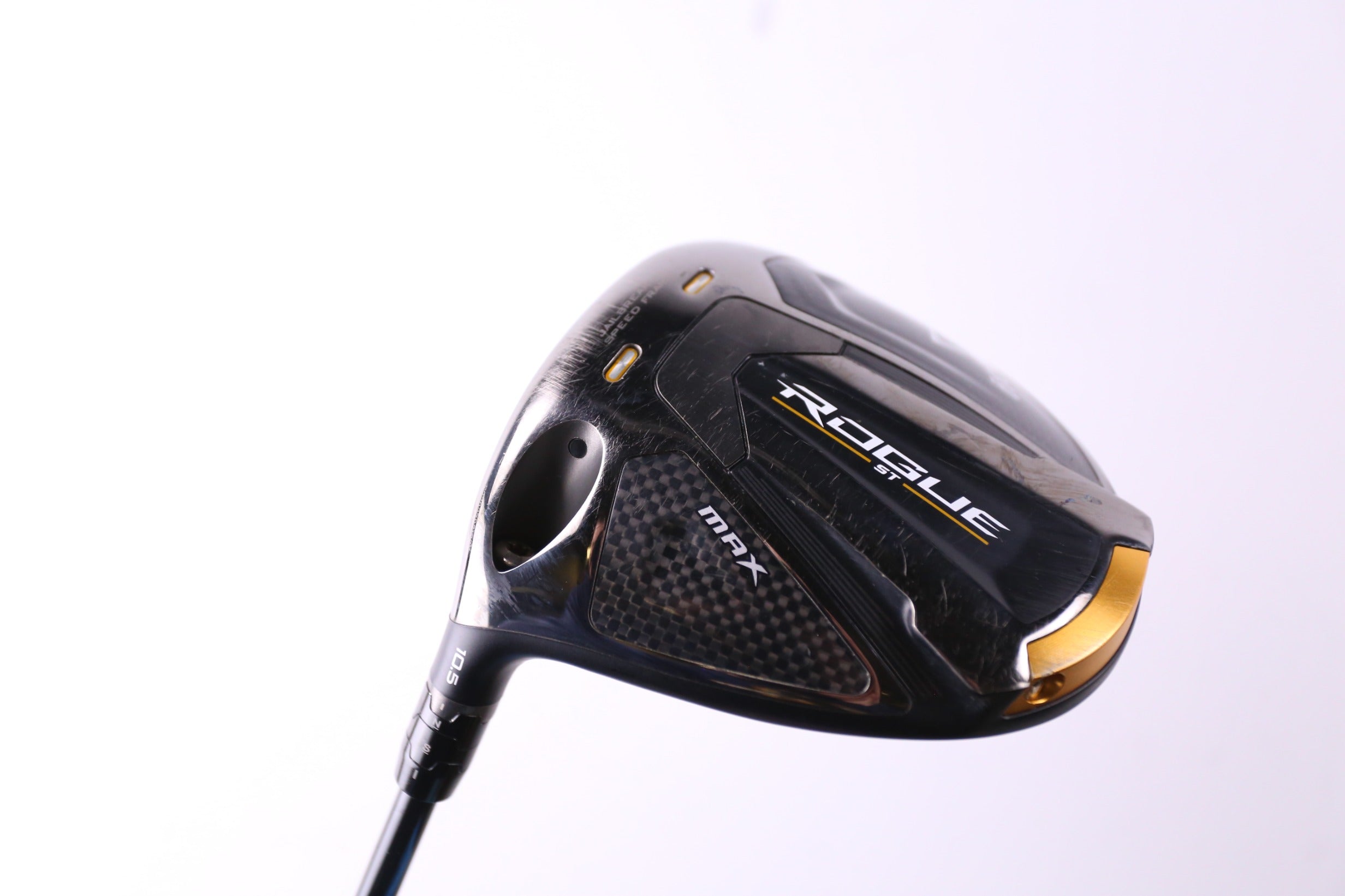 Used Callaway Rogue ST MAX Driver 10.5° Senior Flex Left Hand Golf Club - Mitsubishi C6 Red Shaft for Senior Golfers | Perfect for High Launch & Forgiveness on the Fairway