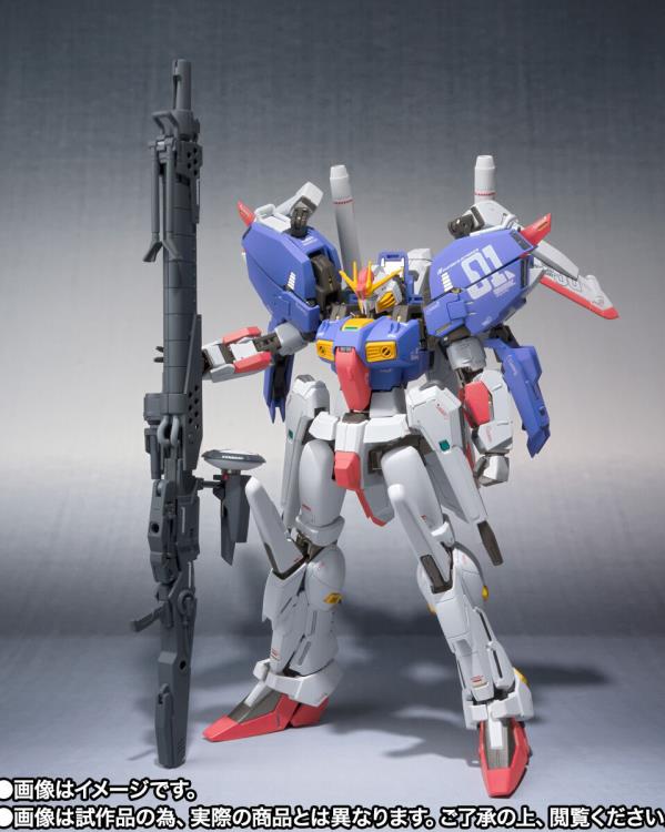 Bandai Metal Robot Spirits Gundam Sentinel S Gundam with Booster Unit - Limited Edition Collectible Action Figure for Display & Gundam Model Enthusiasts | Perfect for Anime Collections & Diorama Scenes