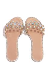 Glam Nude Sandals for Women - Comfortable & Stylish Summer Shoes - Perfect for Beach, Parties & Casual Outings