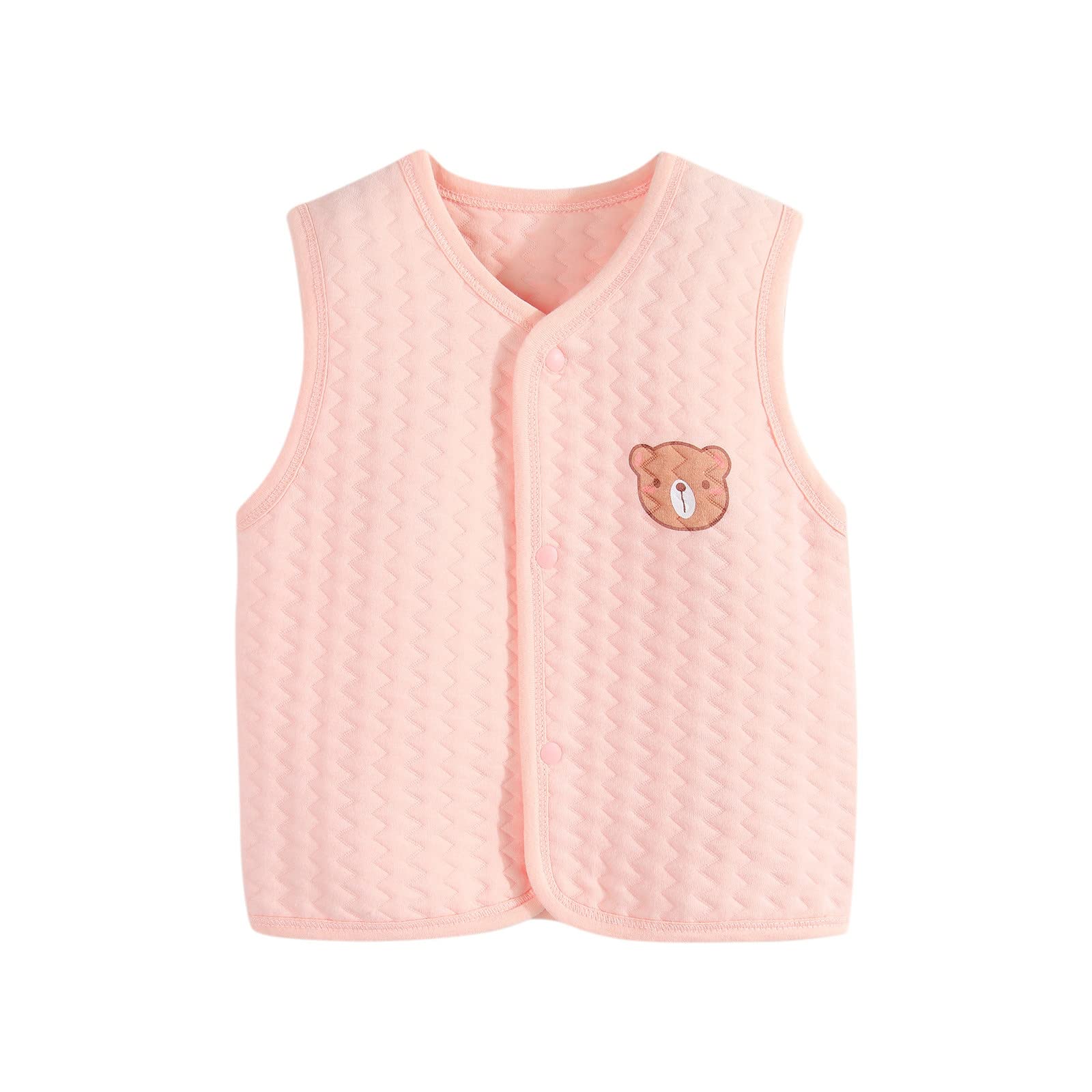 Toddler Girls & Boys Fleece Vest - Winter Sleeveless Jacket for Kids | Warm Baby Outerwear for Outdoor Play & School