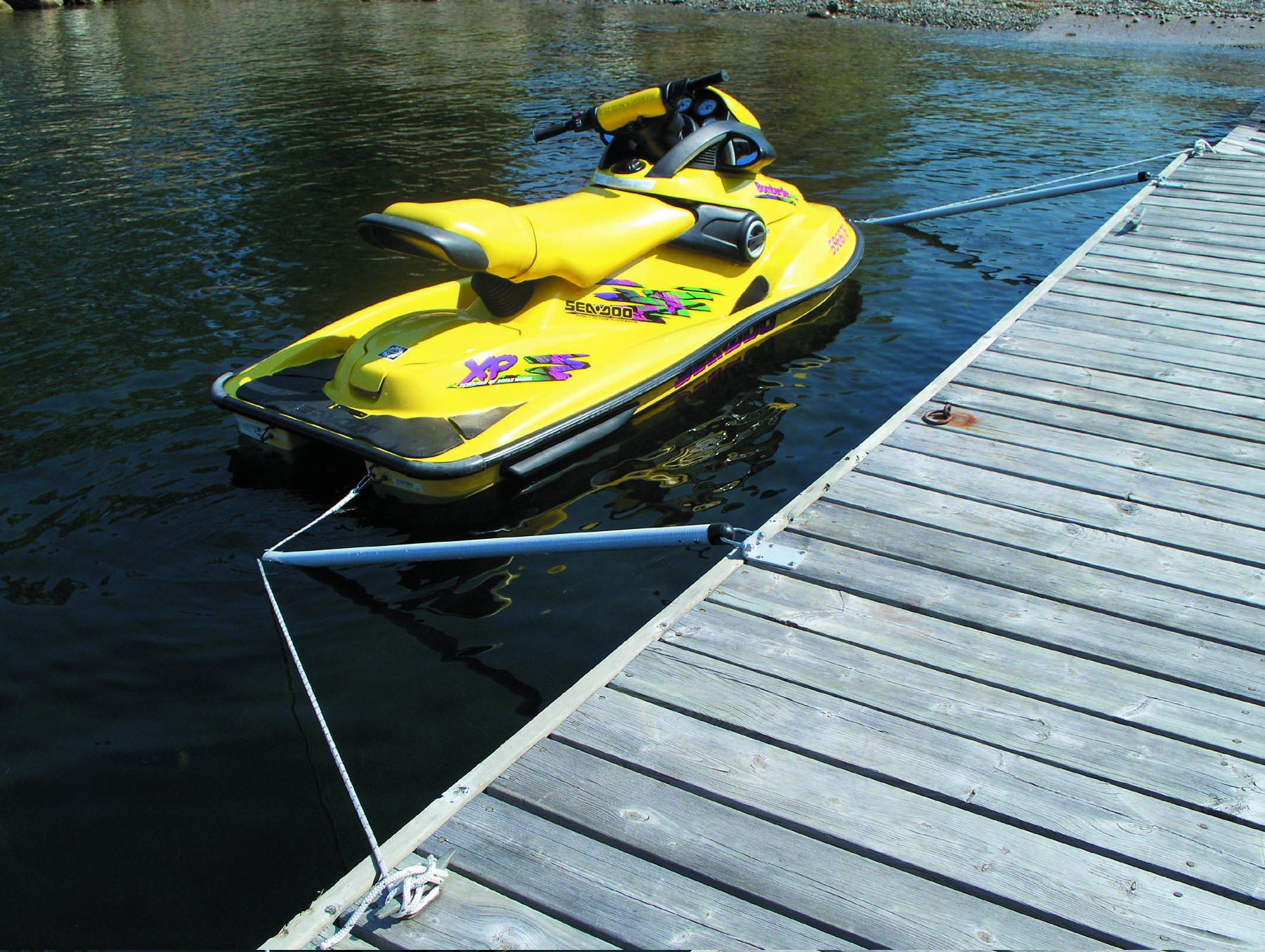 Dock Edge Mooring Arm - 4 Feet Heavy Duty Boat Docking System for Secure Watercraft Anchoring | Perfect for Marinas, Docks, and Boat Ramps
