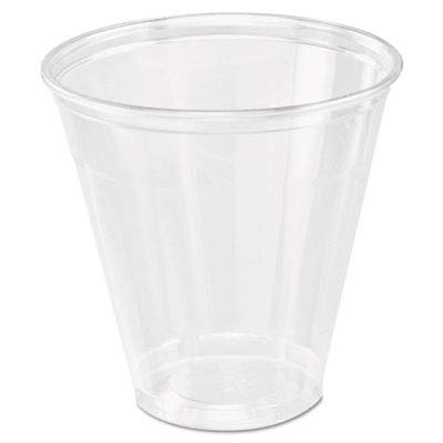 5 Oz Clear Plastic Conex Cups - 100 Pack | Disposable Party Cups for Beverages, Smoothies, Cocktails, and Events