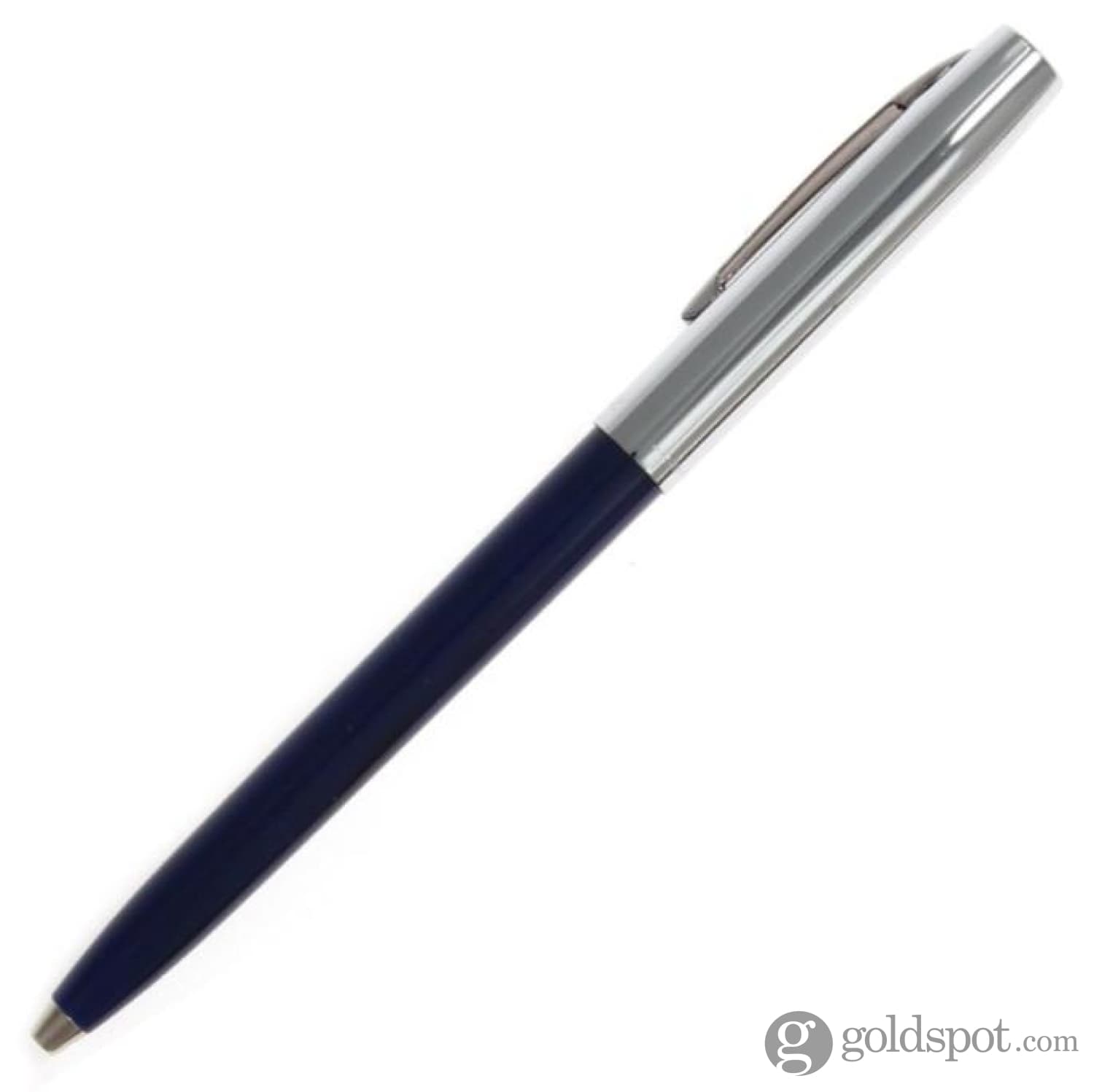 Fisher Space Pen Cap-O-Matic Ballpoint Pen - Blue with Chrome Trim - Perfect for Writing in Extreme Conditions, Space, Underwater & Everyday Use