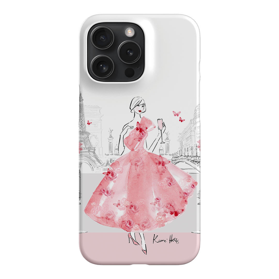 Elegant Rose Paris Phone Case for iPhone & Samsung - Stylish Floral Design, Slim Protective Cover - Perfect for Everyday Use, Travel & Gifting