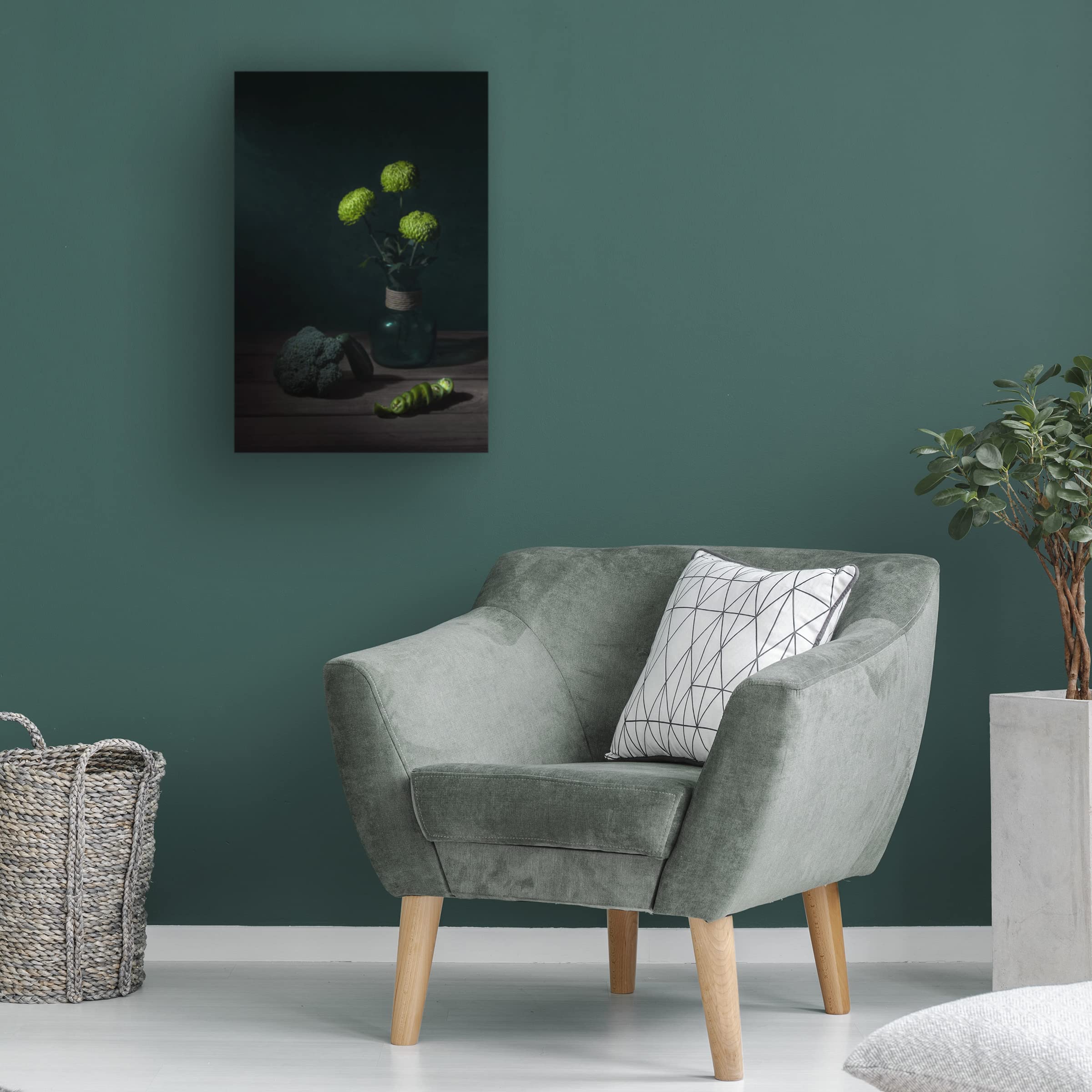 Trademark Fine Art 'Hot Jalapeno' Canvas Wall Art by Lydia Jacobs - Vibrant Kitchen Decor & Spicy Food Lover Gift