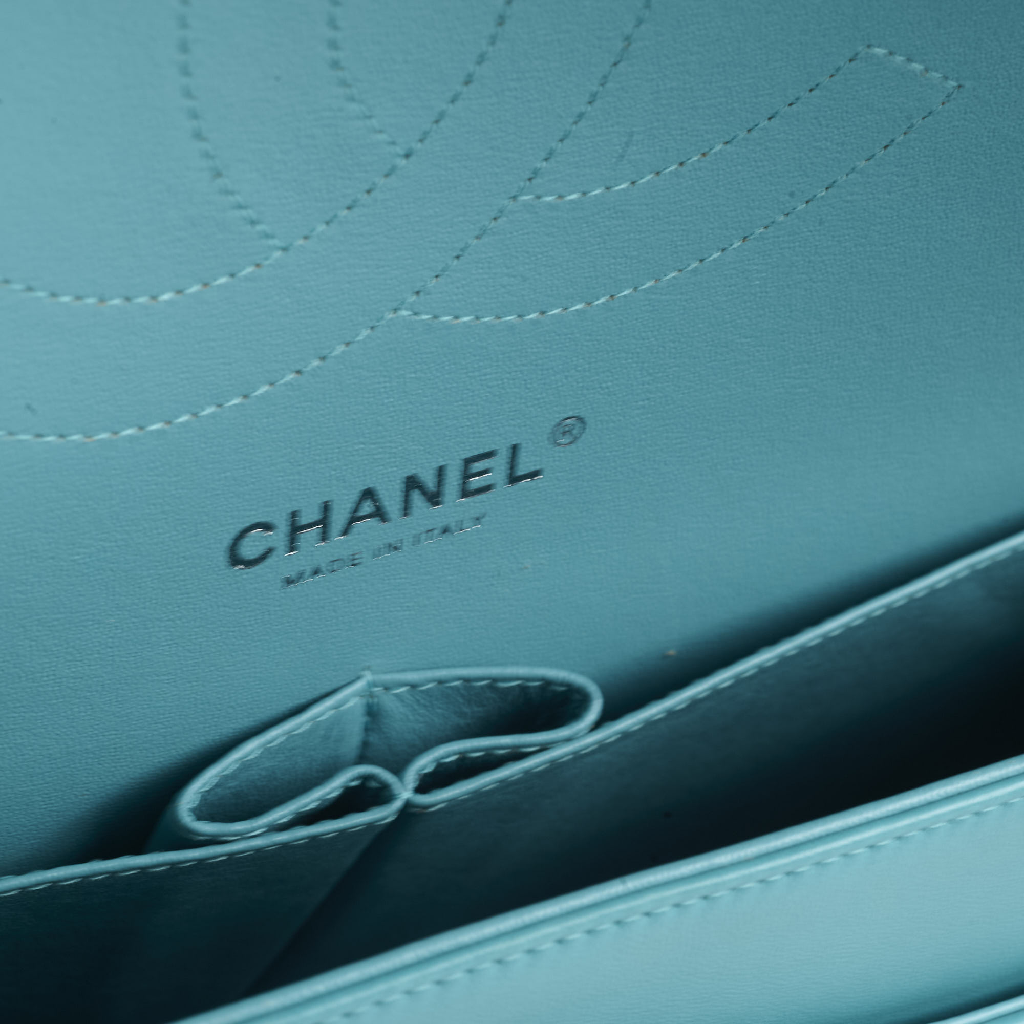 Chanel Jumbo Double Flap Lambskin Blue Leather Shoulder Bag - Luxury Designer Handbag for Women | Perfect for Work, Evening Events & Special Occasions