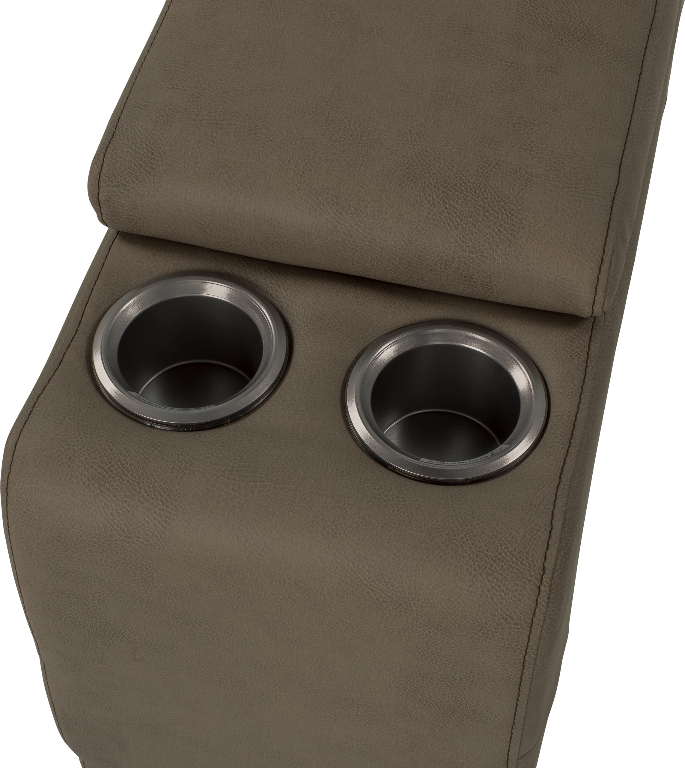 Thomas Payne Seismic Series Theater Seating with Center Console for 5th Wheel RVs, Travel Trailers & Motorhomes - Luxury RV Furniture for Home Theater Experience | Perfect for Movie Nights & Road Trips