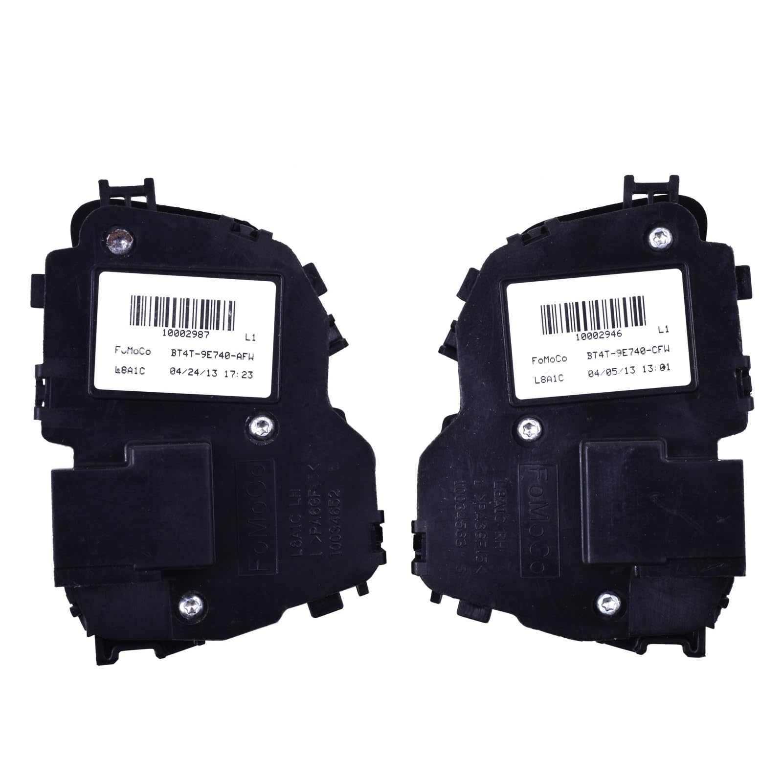 Pair of Left & Right Steering Wheel Cruise Control Switches Compatible with Ford Edge Explorer Flex Lincoln MKX 2011-2017 - BT4T-9E740-AFW BT4T-9E740-CFW - Easy Installation & Replacement for Smooth Cruise Control Operation