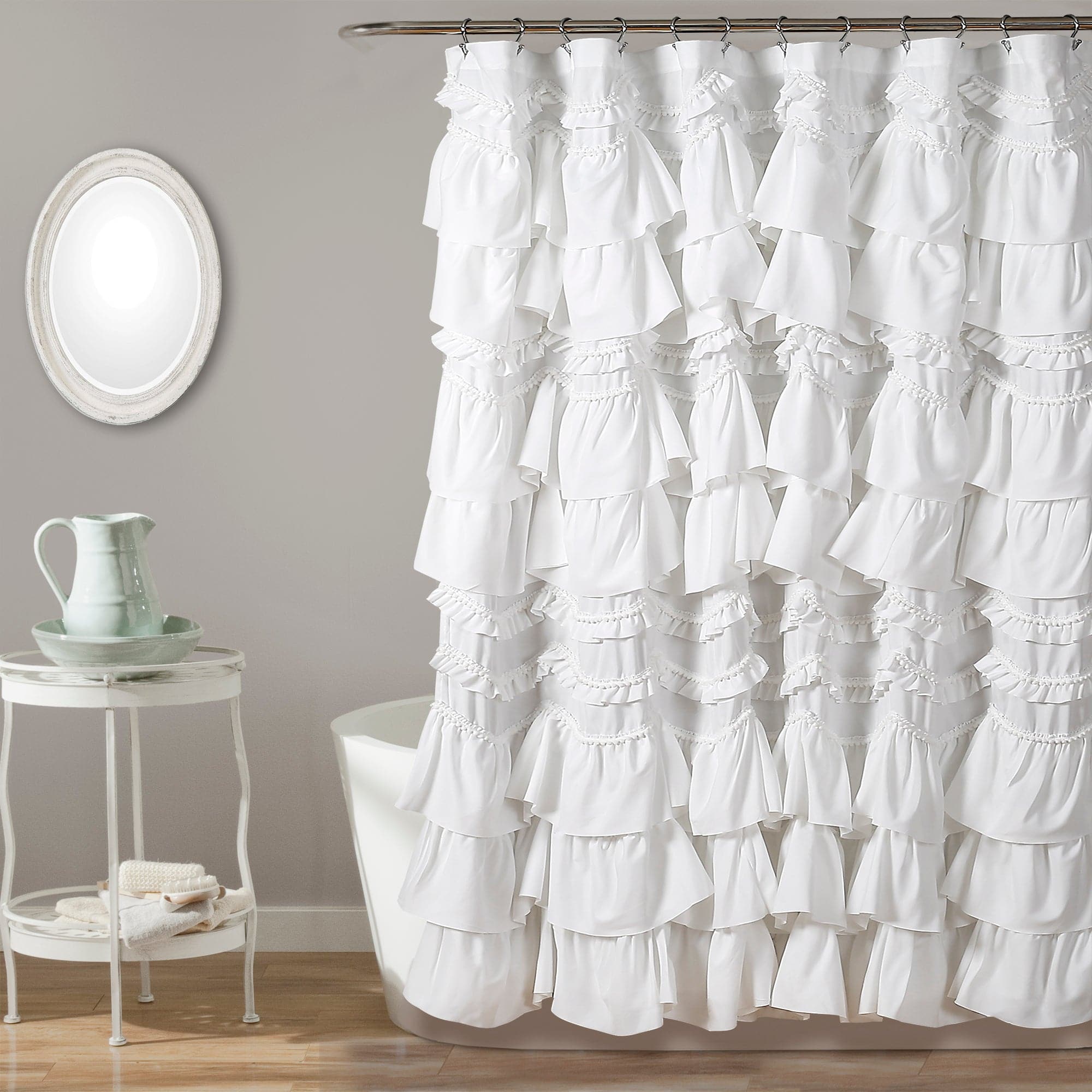 Stylish Waterproof Kemmy Shower Curtain - Elegant Bathroom Decor for Home & Hotel Use - Perfect for Daily Shower & Spa Relaxation