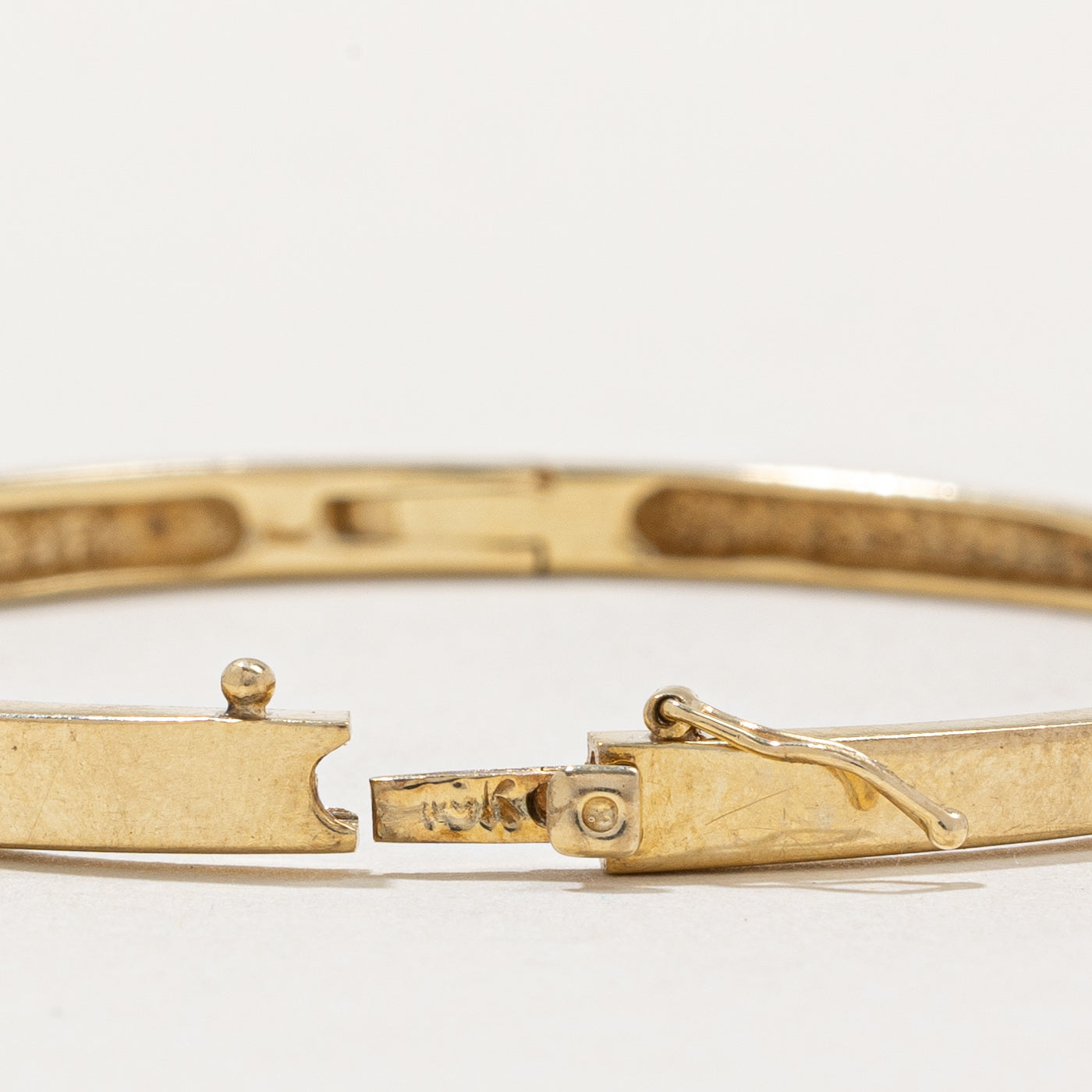 Elegant Double Row Diamond Bangle Bracelet | 0.50 Carat Total Weight | Size 8 | Perfect for Weddings, Anniversaries & Special Occasions