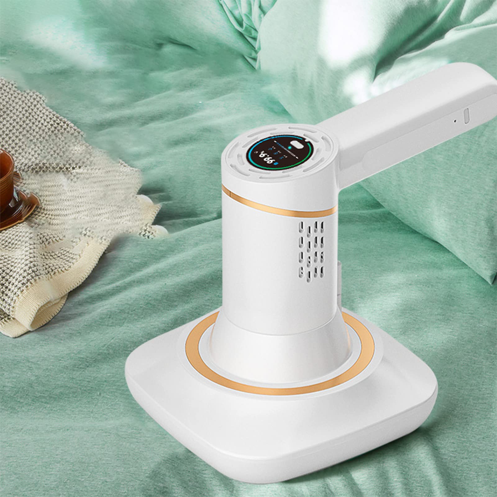 Fiudx Cordless Handheld Vacuum Cleaner - Powerful Portable Mini Vacuum for Bed, Sofa, Mattress & Car Cleaning | Compact Design for Pet Hair, Dust & Crumbs Removal | Perfect for Home, Office & Travel Use