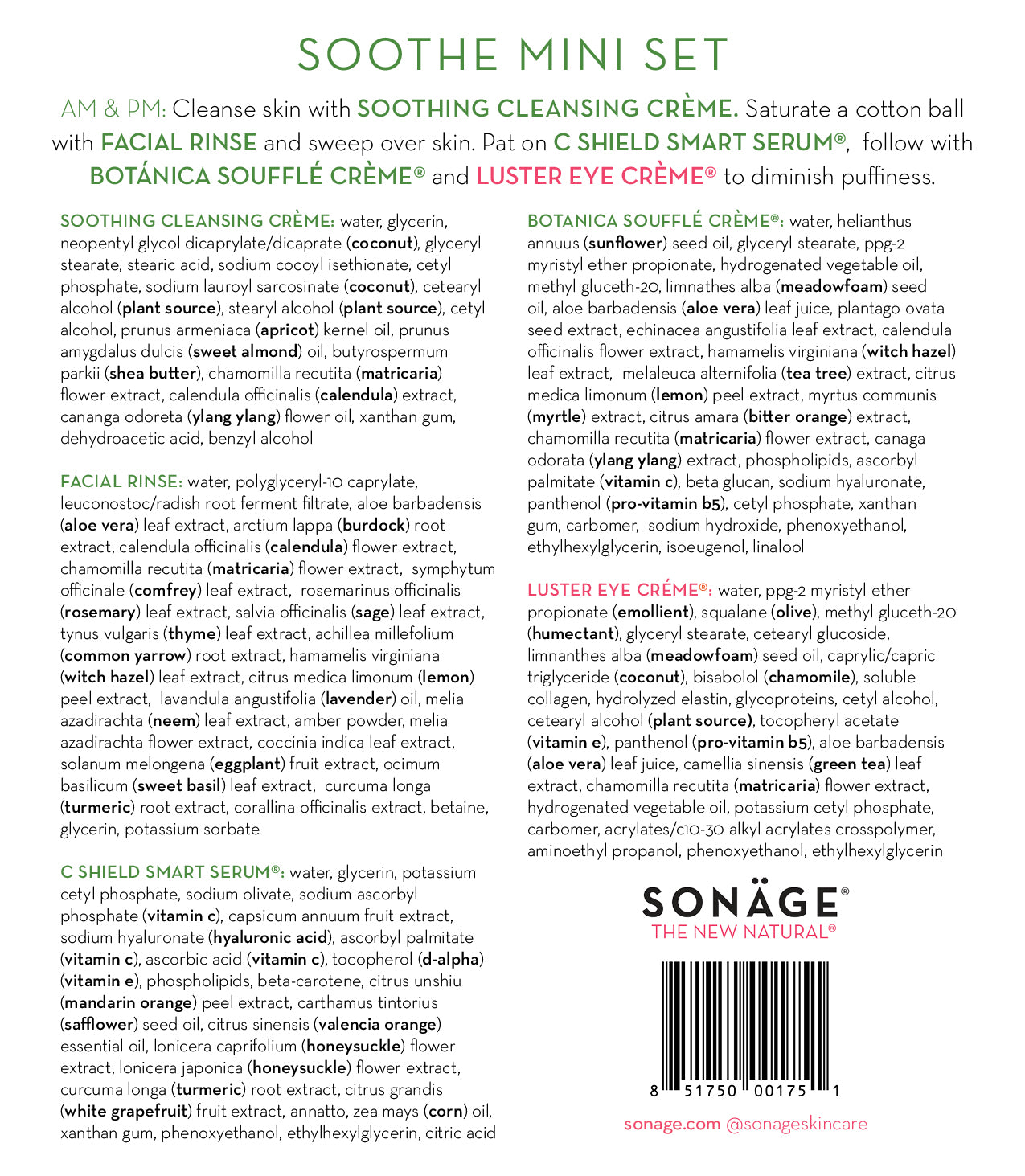 **Soothe Mini Set - Wholesale Bulk Purchase for Aromatherapy, Stress Relief & Relaxation - Perfect for Spas, Yoga Studios & Home Use**