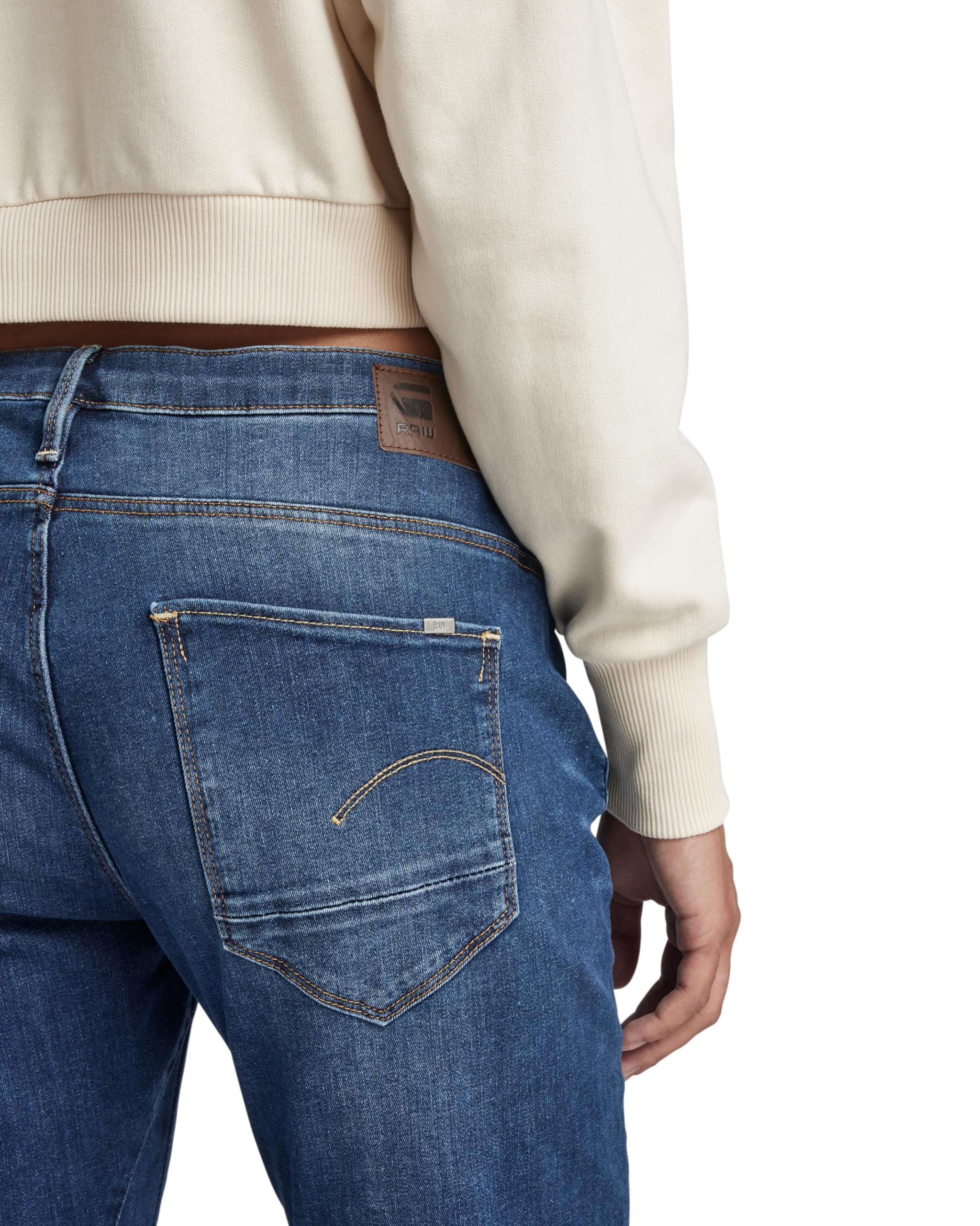 G-STAR Women's High Waist Slim Fit Stretch Denim Jeans - Trendy Fashion for Casual Wear & Night Out
