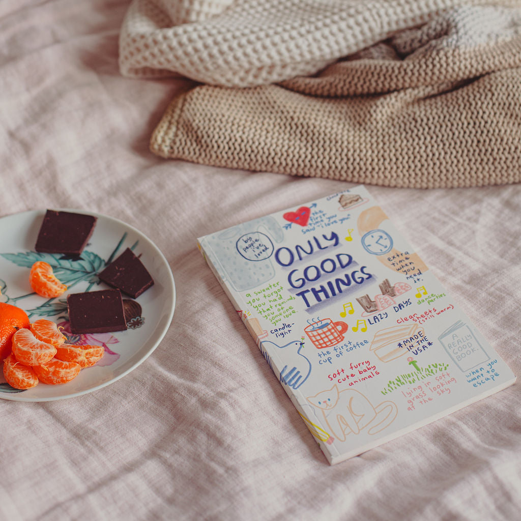 Only Good Things Notebook - Premium Lined Journal for Writing, Notes & Planning - Perfect for Students, Professionals & Creative Minds