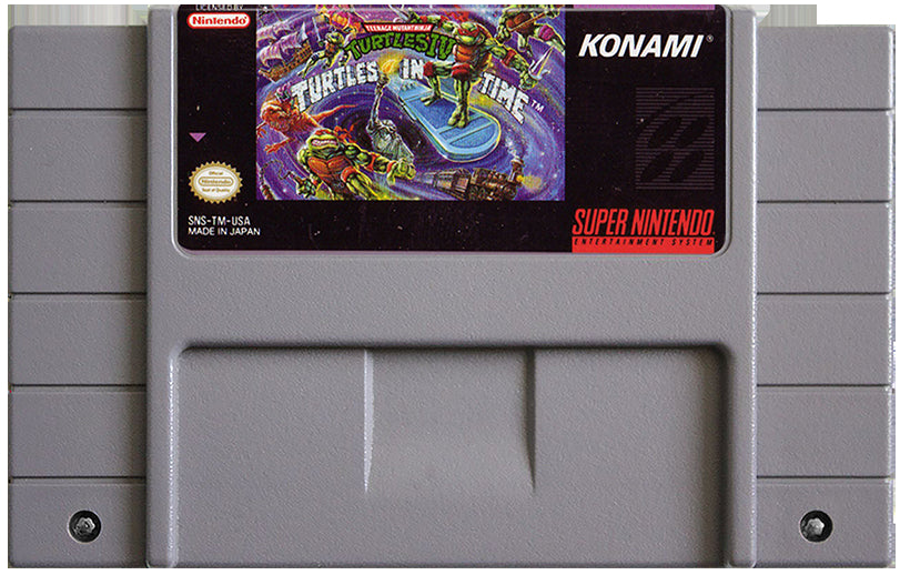 Teenage Mutant Ninja Turtles IV: Turtles in Time - Classic Arcade Game for Kids & Adults - Perfect for Family Game Nights & Retro Gaming Enthusiasts