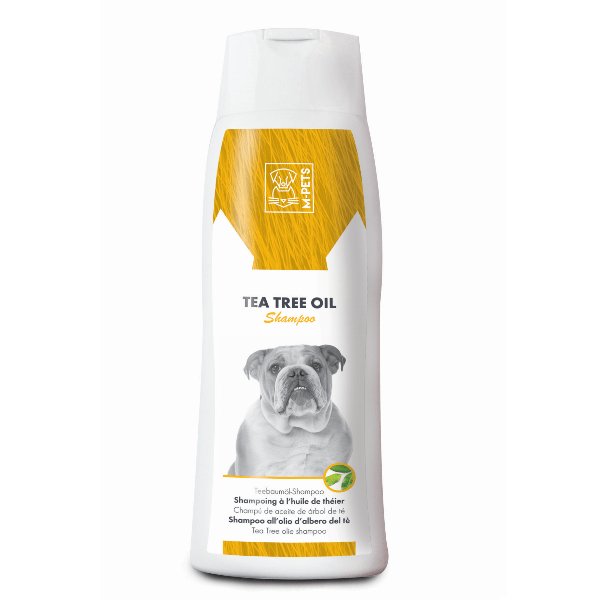 M PETS Tea Tree Oil Shampoo for Dogs & Cats - Natural Anti-Itch & Flea Treatment - Soothes Dry Skin & Promotes Healthy Coat - Perfect for Bath Time & Grooming Routine