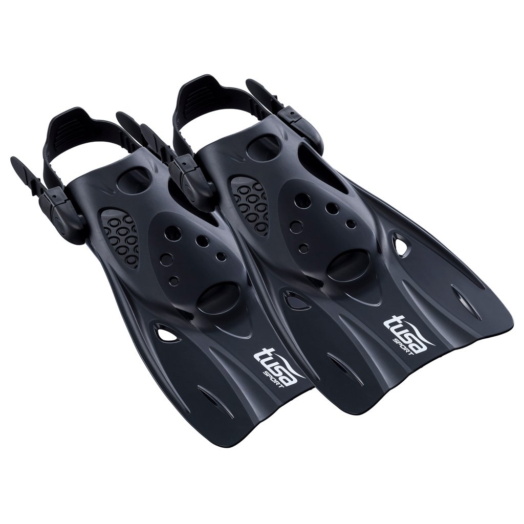 TUSA Sport Compact Snorkeling Fins - Lightweight Travel Fins for Scuba Diving, Snorkeling & Swimming - Perfect for Beach Vacations & Underwater Adventures