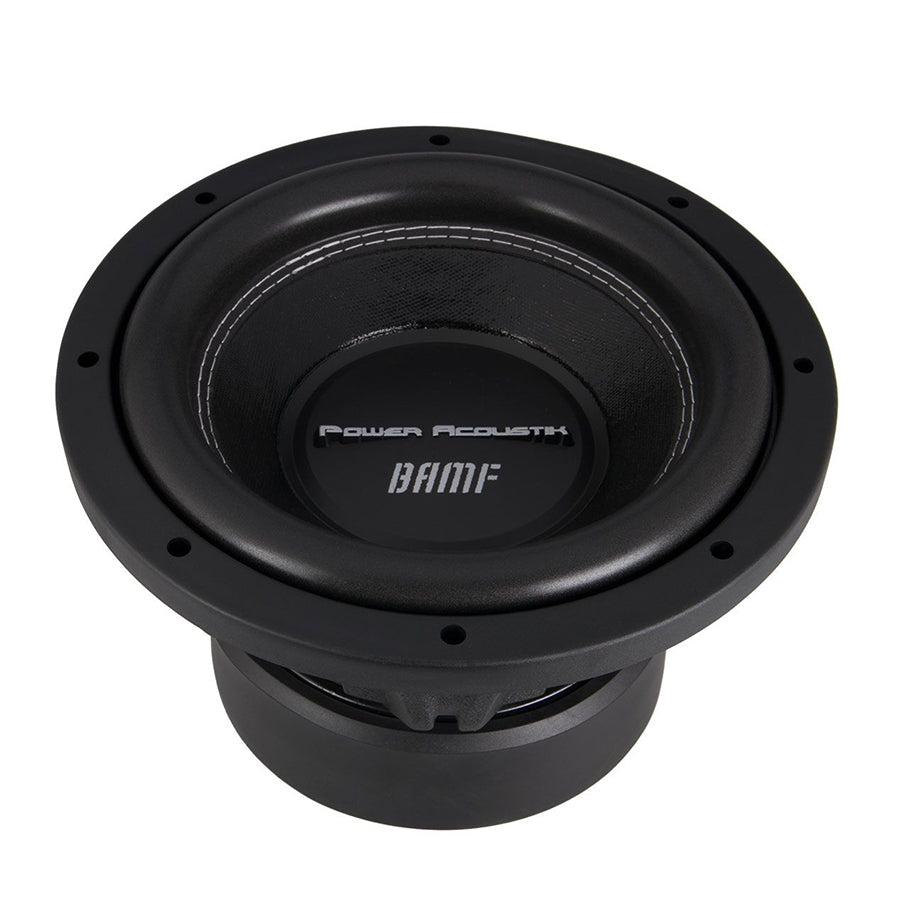 BAMF 102 1600W RMS High Power Car Subwoofer - Deep Bass for Car Audio System, Home Theater, and Party Sound Setup