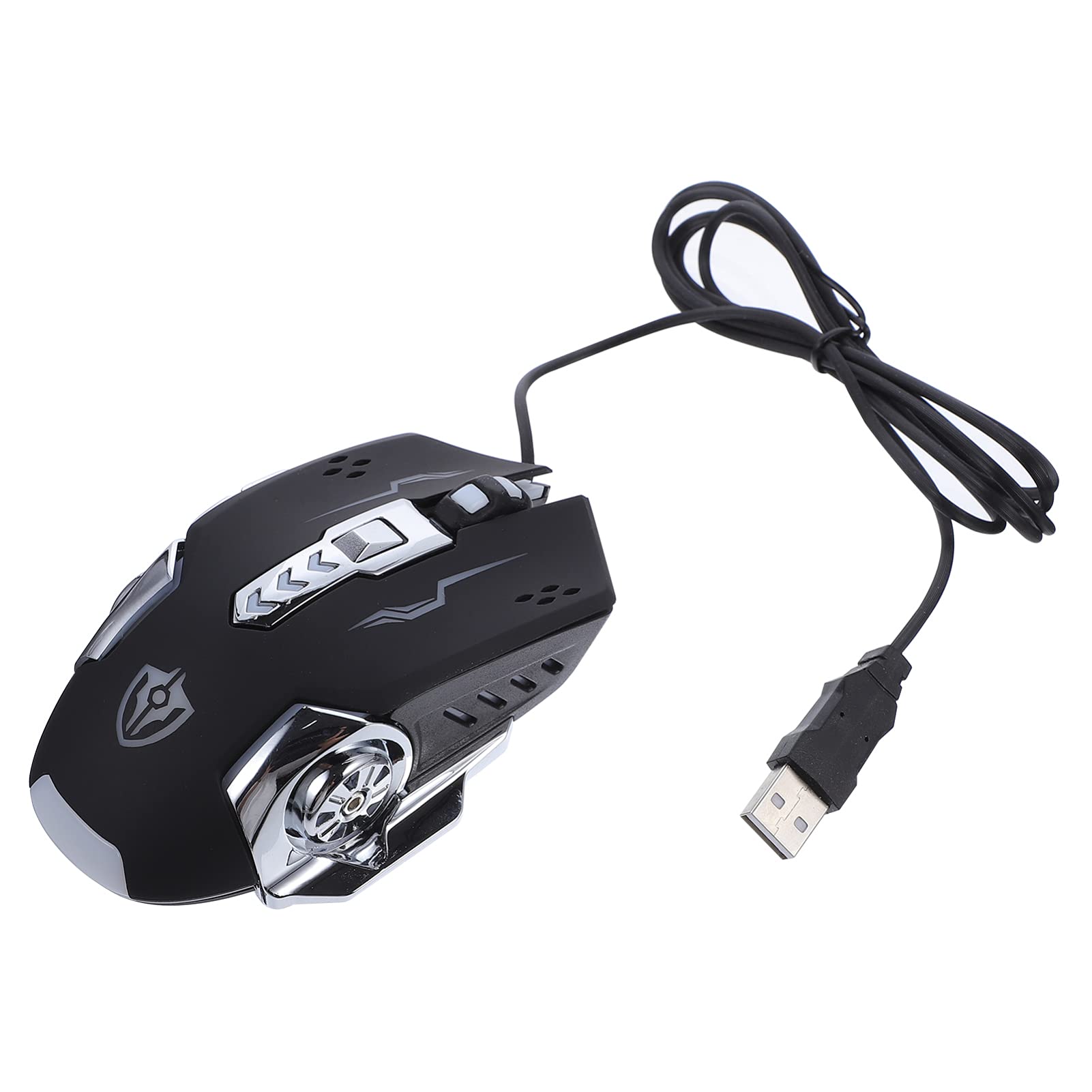 2 Pack Wired Gaming Mouse - Ergonomic USB Computer Mice with Adjustable DPI for Laptop & Desktop | Perfect for Office Work, Online Gaming & Home Use