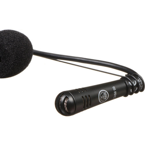 AKG CHM 99 Professional Hanging Microphone - Black | Studio & Stage Condenser Mic for Live Performances, Church Choirs & Conference Rooms