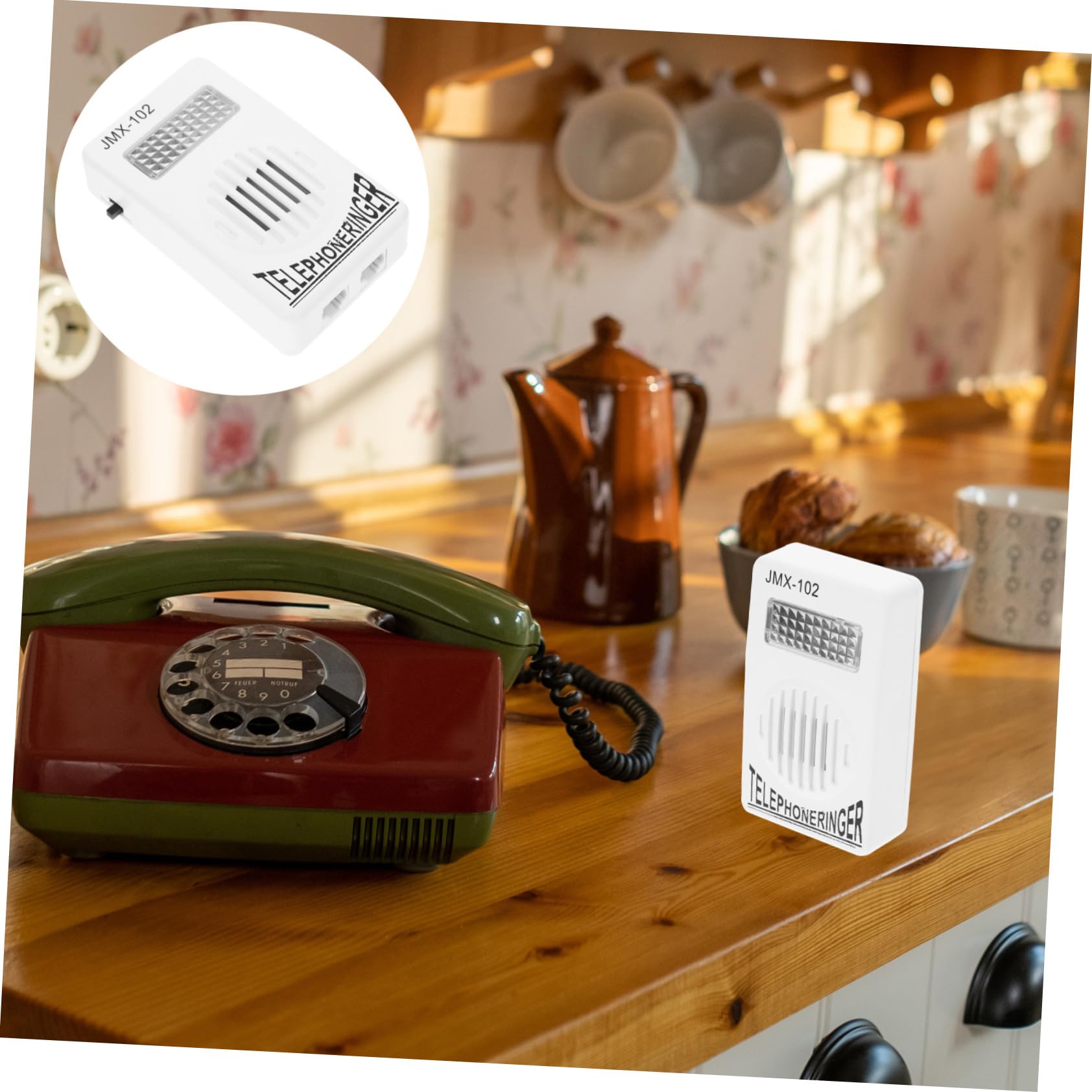 Universal Phone Amplifier - White | Easy Installation & Volume Control | Enhance Sound for Music, Movies & Calls | Perfect for Home, Office & Travel