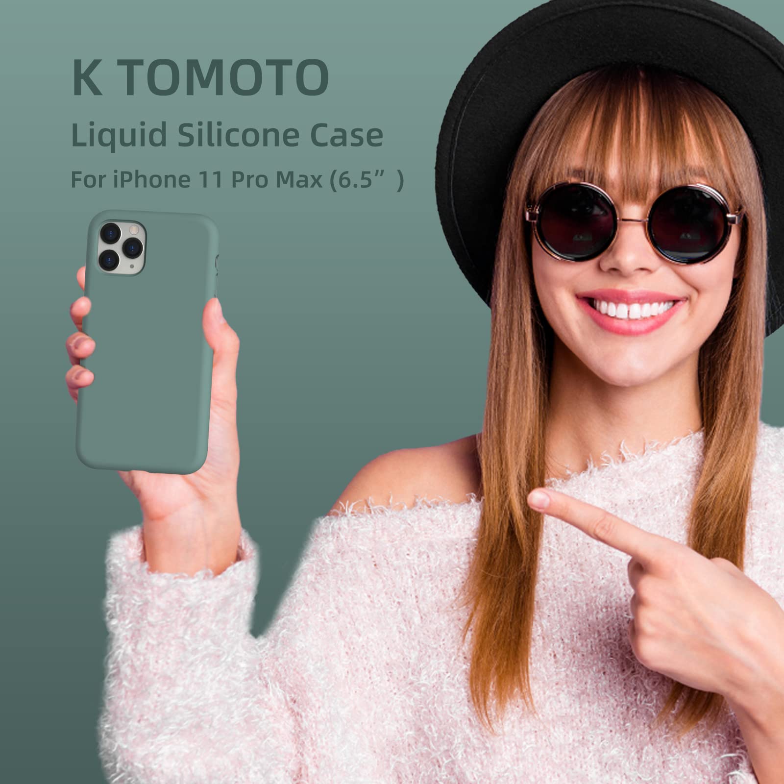 K TOMOTO iPhone 11 Pro Max Case (6.5