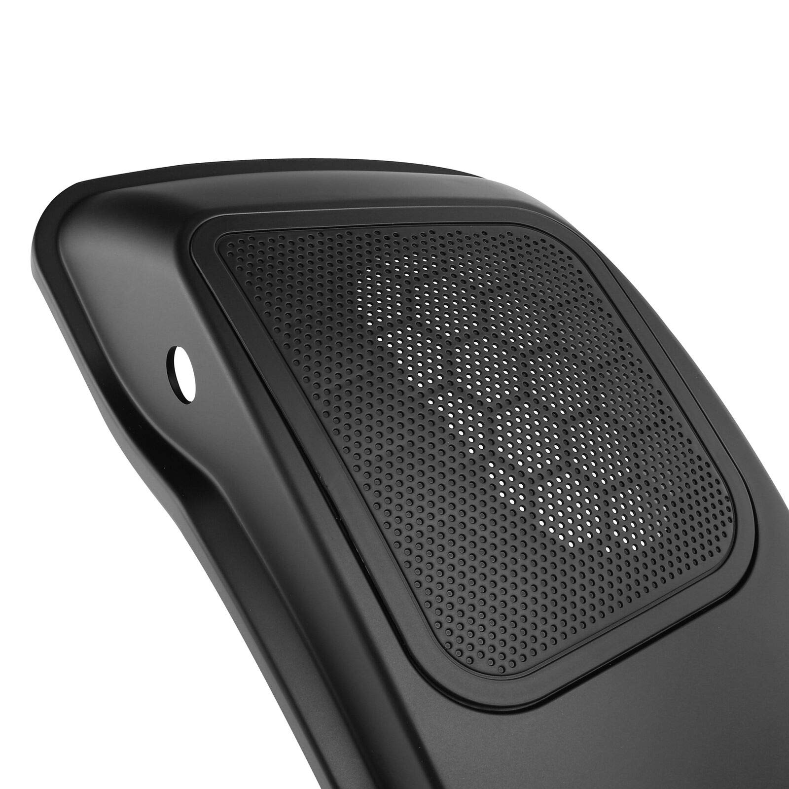 6x9'' Hard Saddlebag Speaker Grill Covers for Harley Touring Road King 2014-2021 - Matte Black Replacement Lids for FLHTCU FLHTK FLHT FLTRX FLHR FLTRXS Models - Perfect for Road Trips & Custom Bike Upgrades