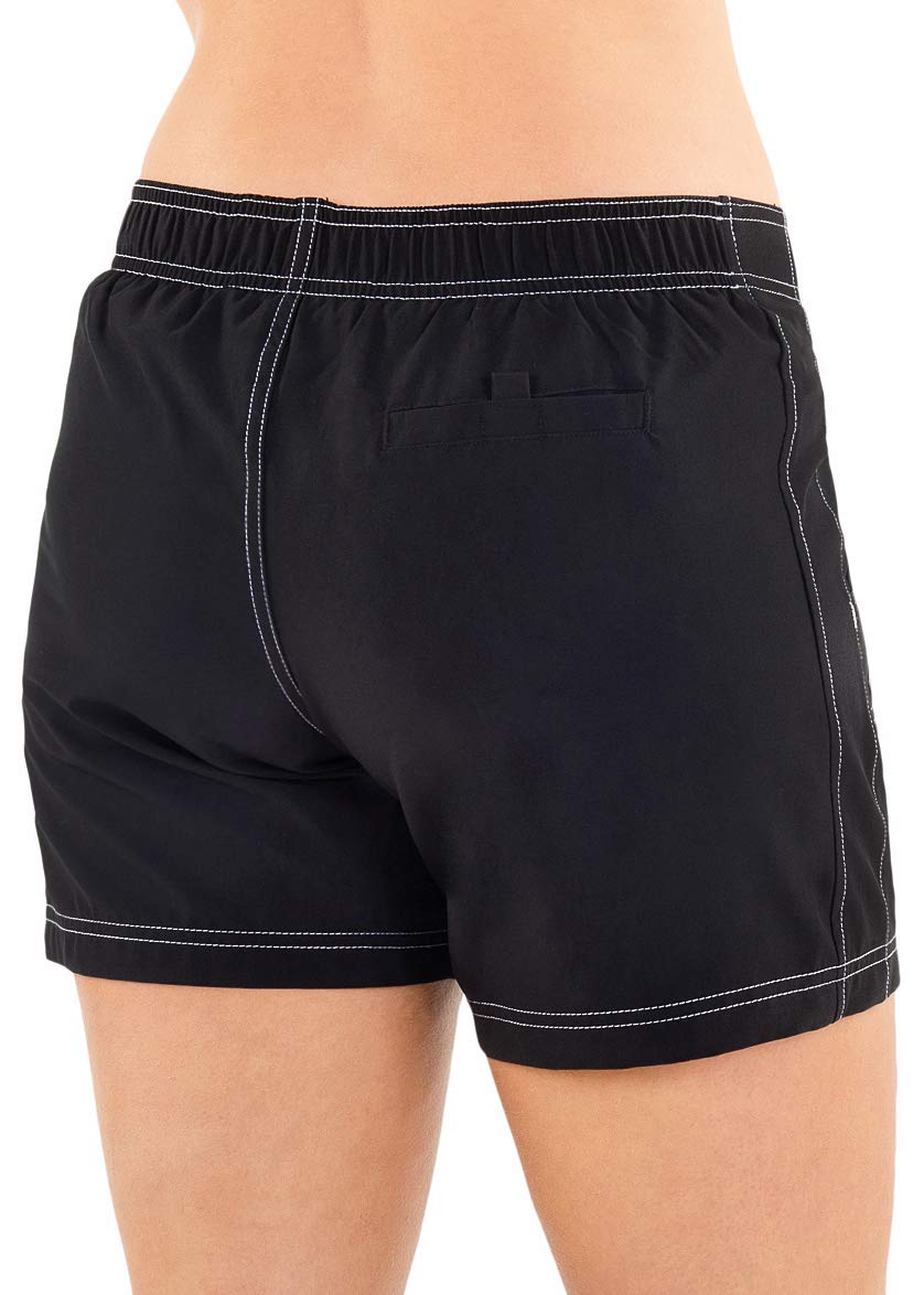 ZeroXposur Women's 6 Inch Inseam Swim Shorts - Quick-Dry Hybrid Board Shorts with Brief Liner for Swimming, Surfing & Beach Activities | Perfect for Pool, Vacation & Water Sports
