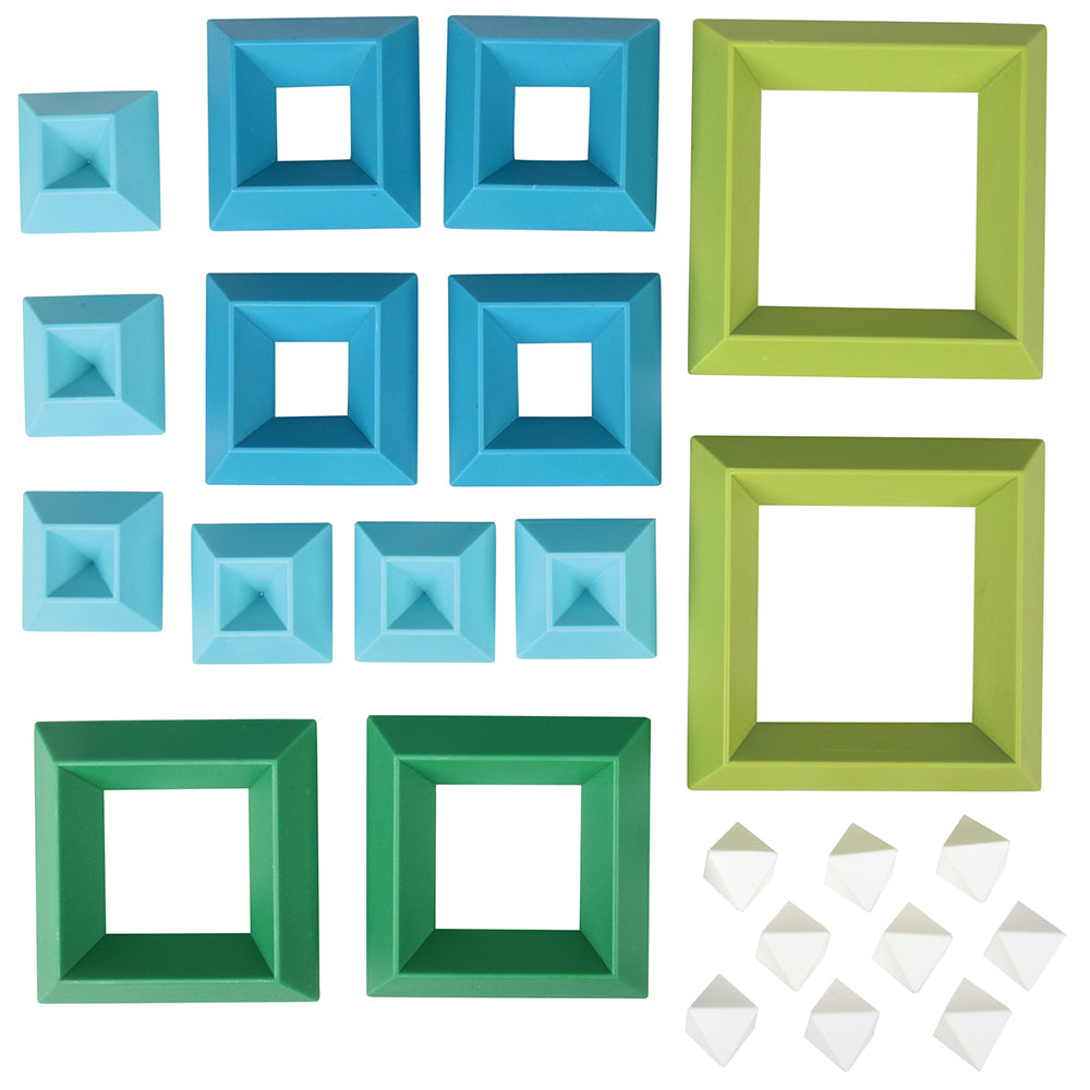 3D Stacking Puzzles for Kids - Educational Shape & Spatial Skills Learning Toys - Perfect for Classroom, Homeschool & Family Game Night