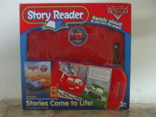 Disney Pixar Cars Story Reader Book & Cartridge - Interactive Kids Reading Toy for Early Learning & Bedtime Stories | Perfect Gift for Boys & Girls Ages 3-7