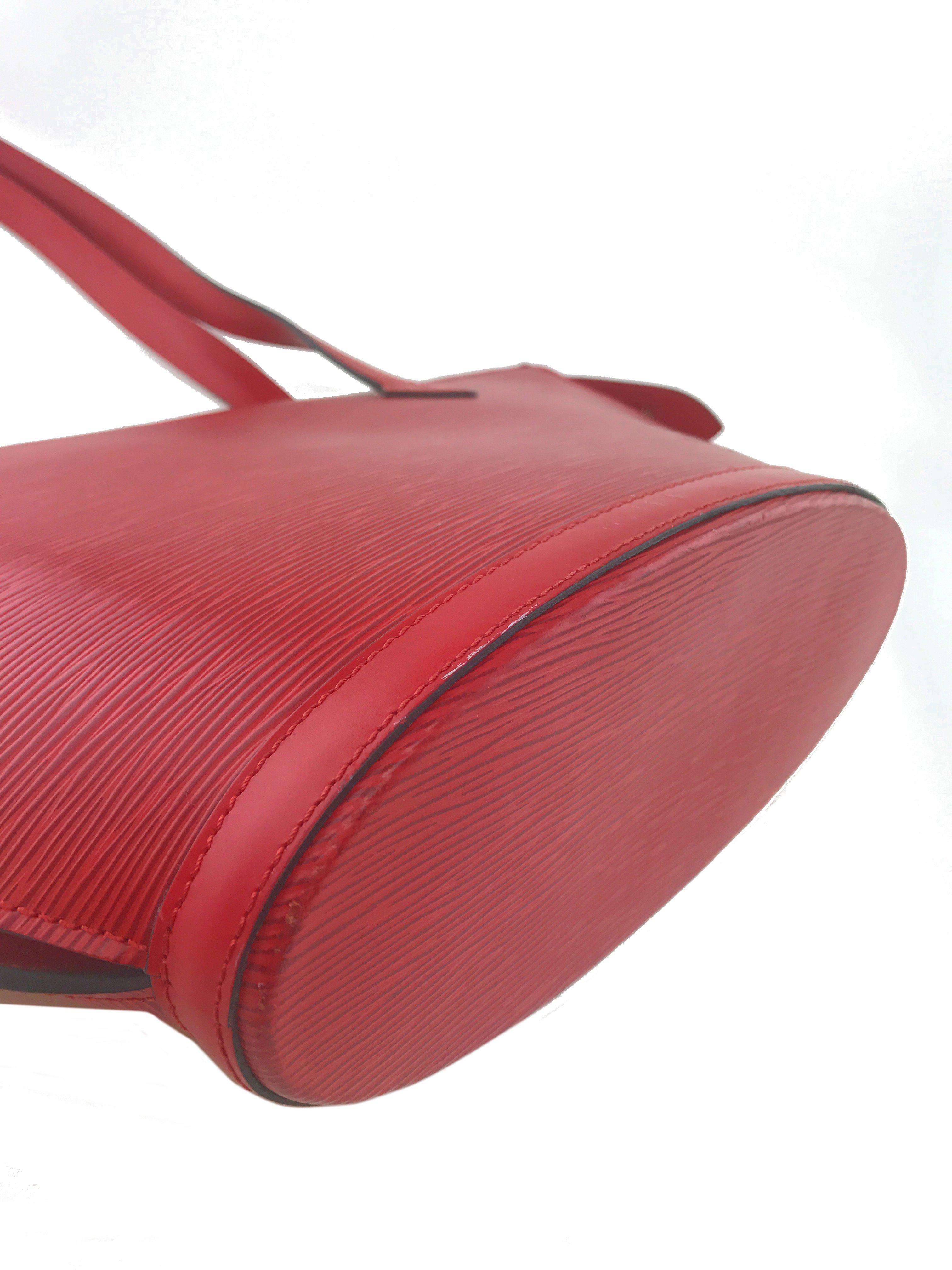 Authentic Louis Vuitton Epi Leather Saint Jacques PM Handbag - Luxury Crossbody Purse for Women | Perfect for Work, Travel & Everyday Use