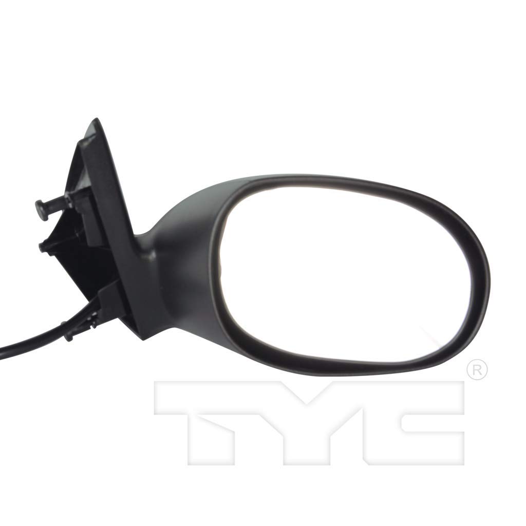 1999-2001 Chrysler LHS Right Passenger Side Power Door Mirror - Textured Black Non-Heated Fixed Non-Folding Replacement for 4574606AE CH1321182 | Perfect for Parking Safety & Blind Spot Visibility