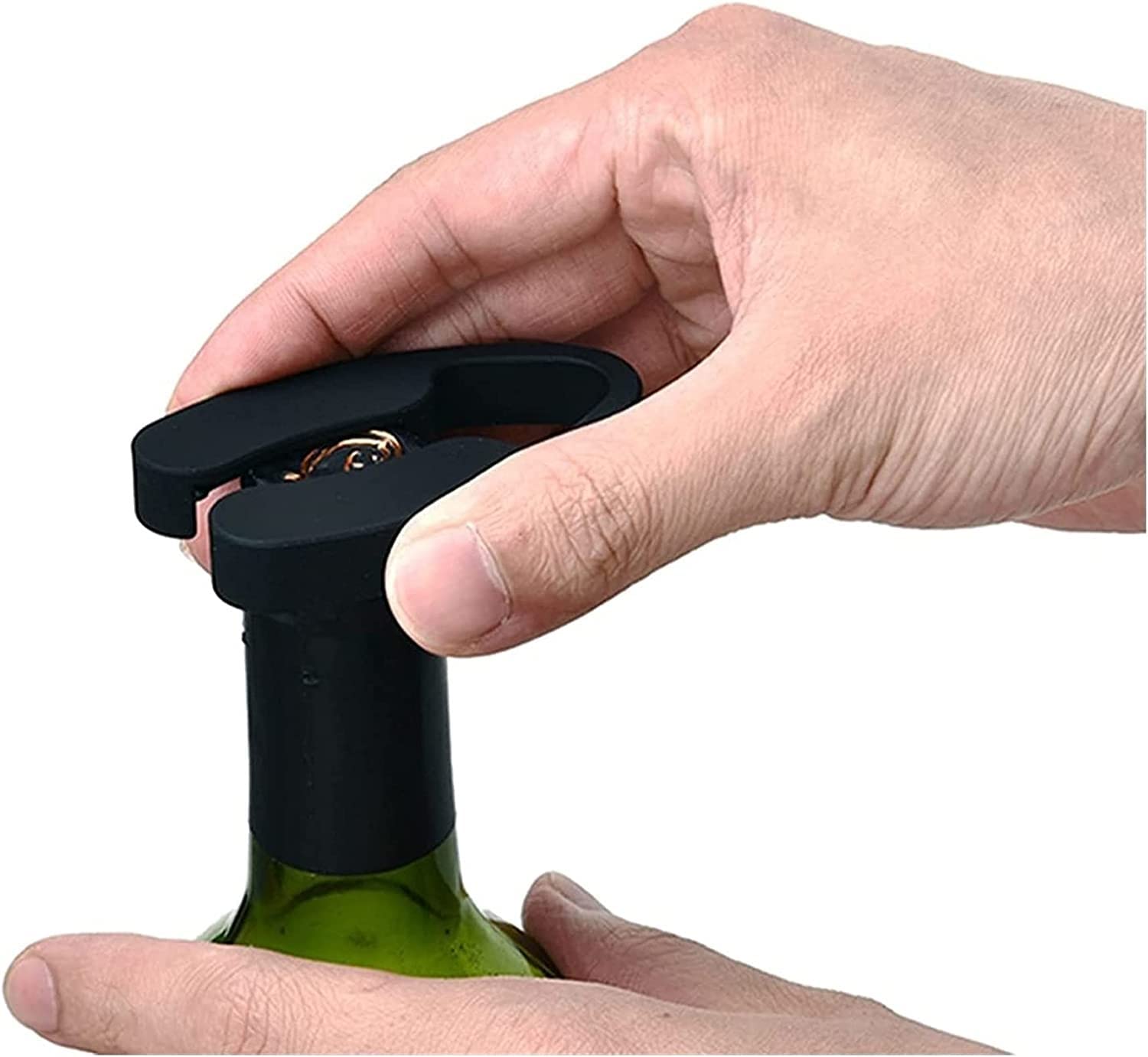 Electric Wine Opener - Automatic Corkscrew with Foil Cutter, One-Button Wine Bottle Opener for Kitchen, Party & Bar | Perfect for Home Entertaining, Gifts & Wine Lovers