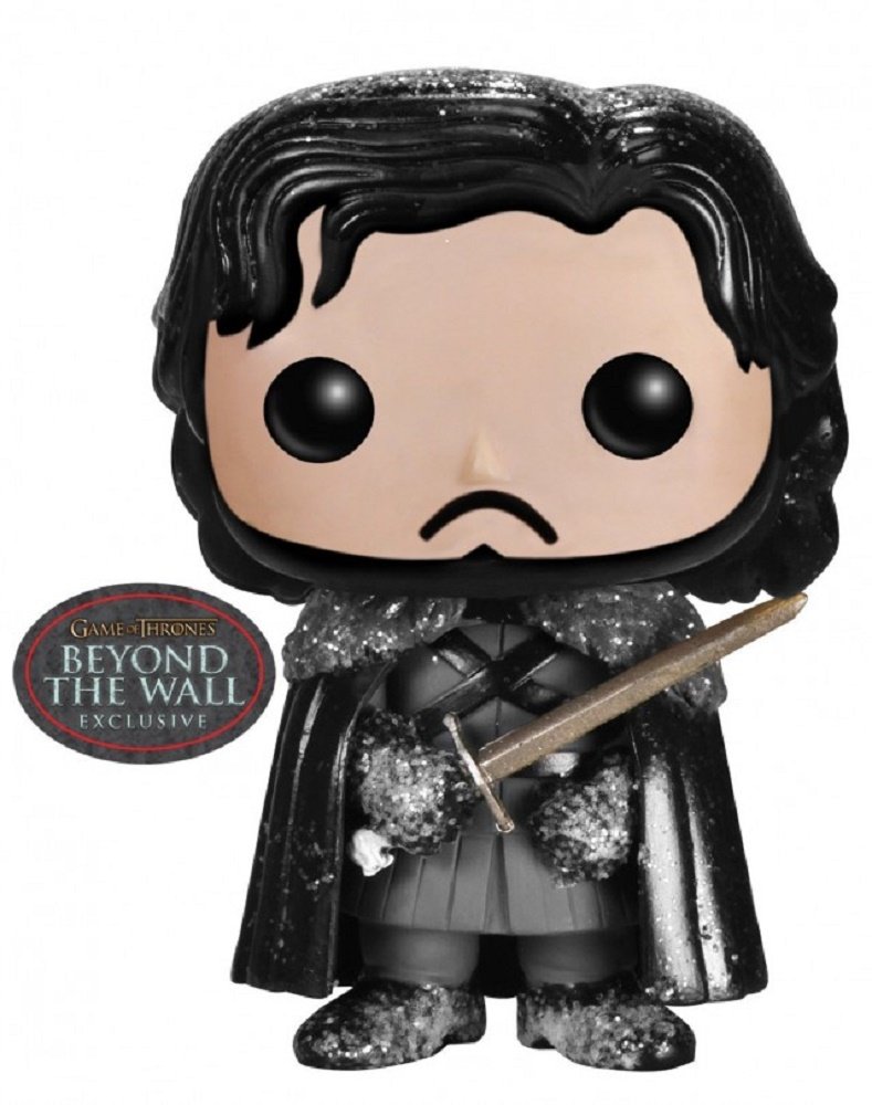 Funko Pop Game of Thrones Jon Snow (Snow Version) Collectible Vinyl Figure - Perfect for GOT Fans, Display & Gift Giving