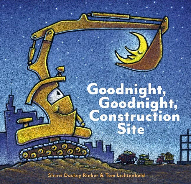 Goodnight, Goodnight, Construction Site - Children's Bedtime Story Book for Toddlers & Kids | Perfect for Bedtime Reading, Nursery Rhymes, and Preschool Learning
