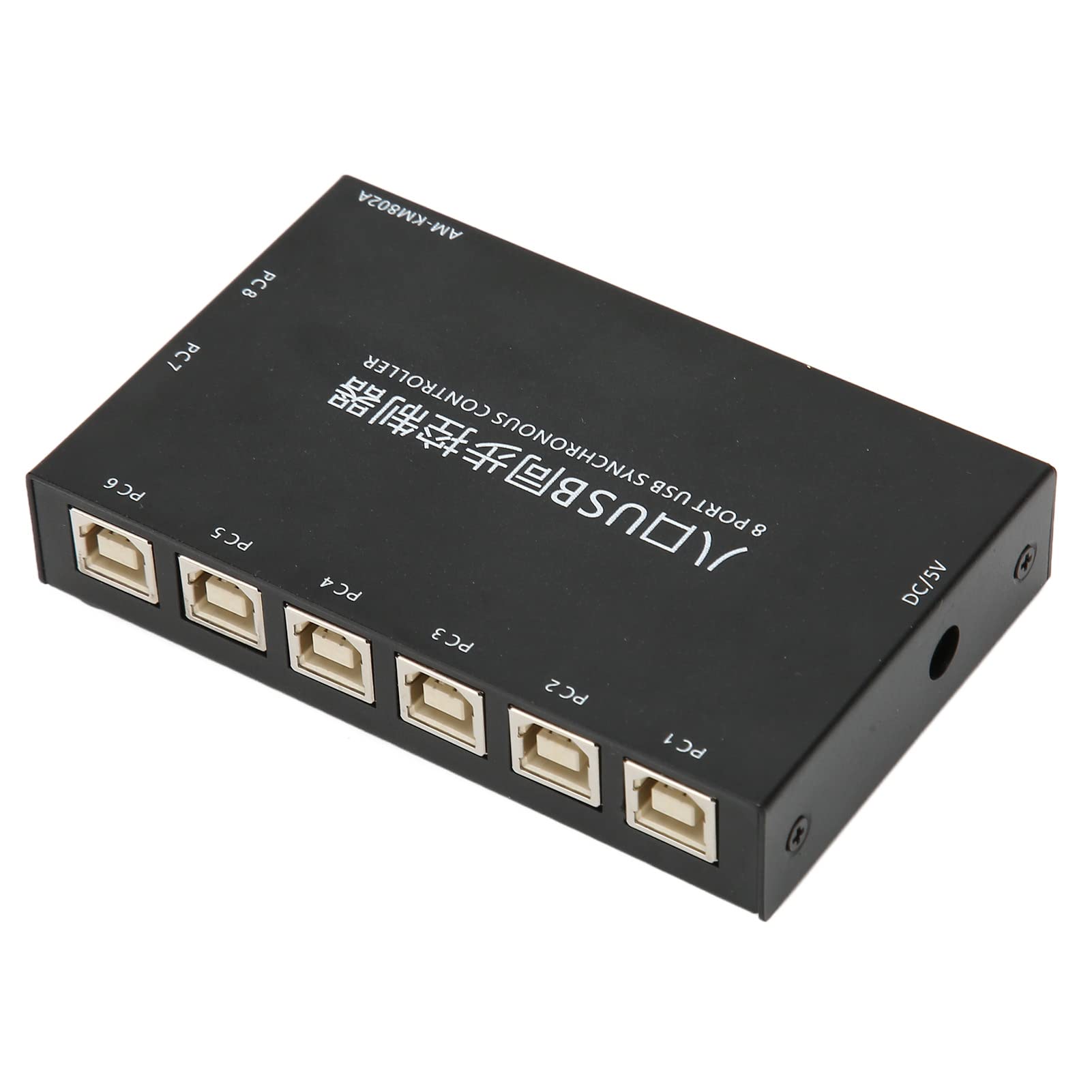 8 Port USB KVM Switch - High Speed Synchronous Control for Multiple Computers | Perfect for Office Workstations, IT Management & Multi-Device Setups
