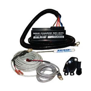 Valeo MC 624 VL 01 24V Voltage Regulator Kit with Temperature Sensors - Compatible with Automotive Alternators & Electrical Systems