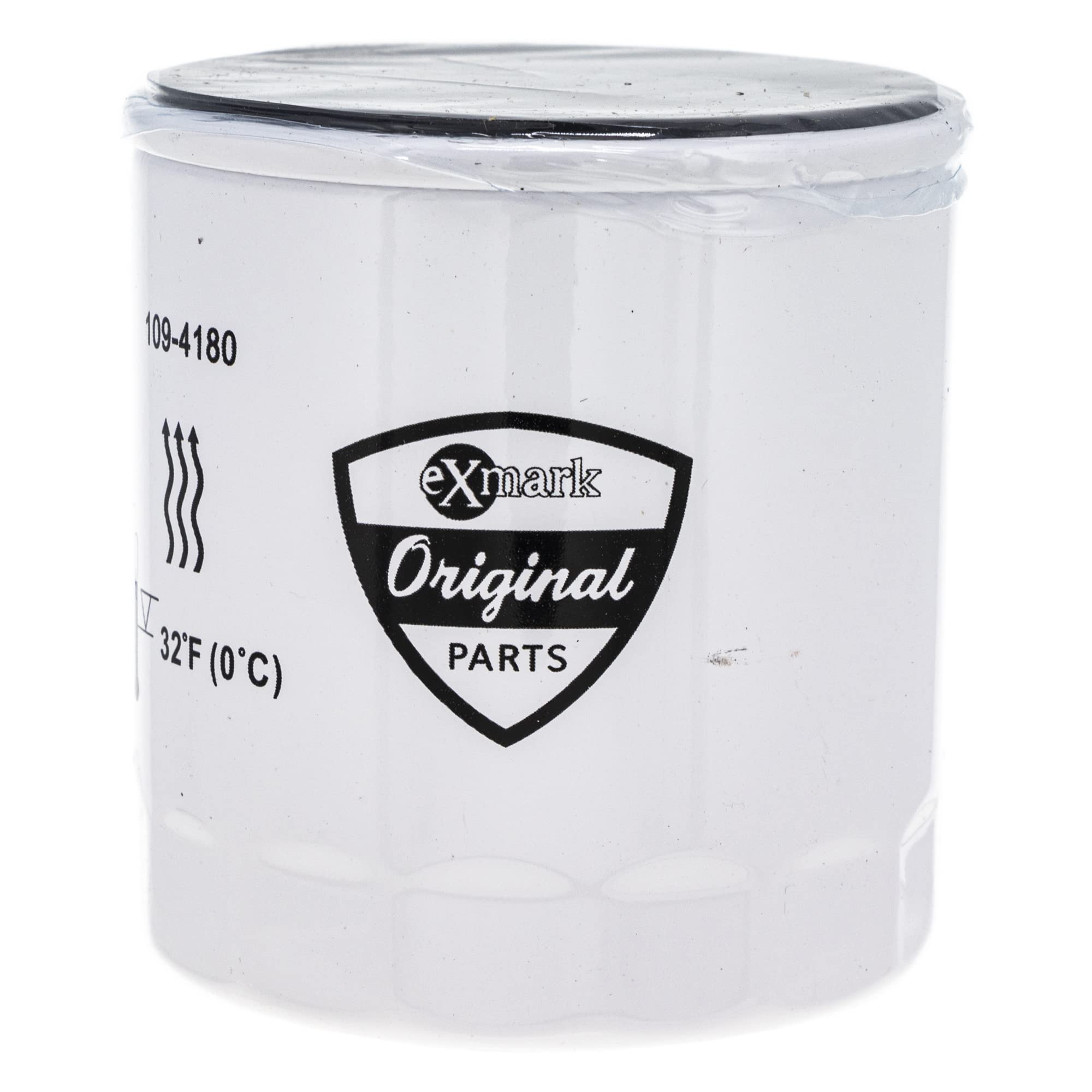 Exmark Hydraulic Oil 1 Gallon with 25 Micron Bi-Directional Filter Kit - Compatible with Lazer Z AS, E, S, X, Z Series (116-1218, 109-4180) - Ideal for Lawn Mower Hydraulic System Maintenance & Tractor Fluid Replacement